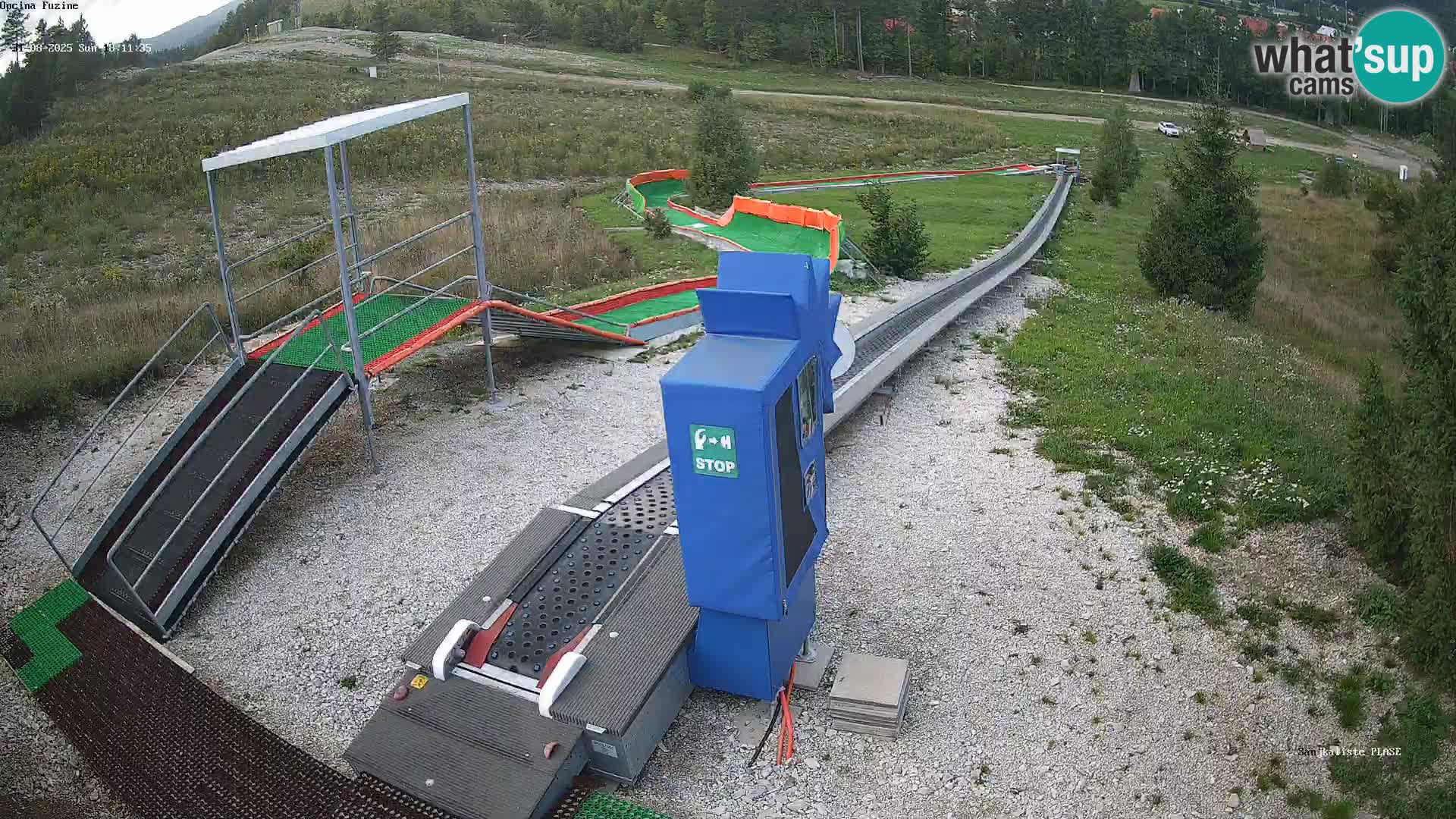 Live Webcam Rodelbahn Fužine – Kroatien