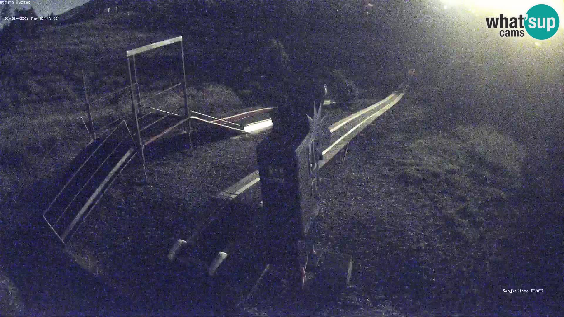 Live webcam Fužine toboggan run – Croatia