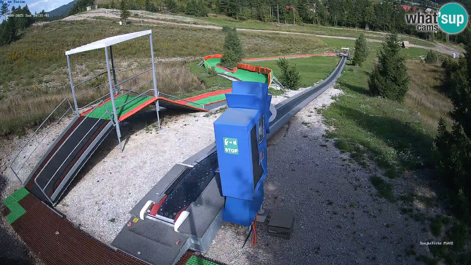 Live Webcam Rodelbahn Fužine – Kroatien