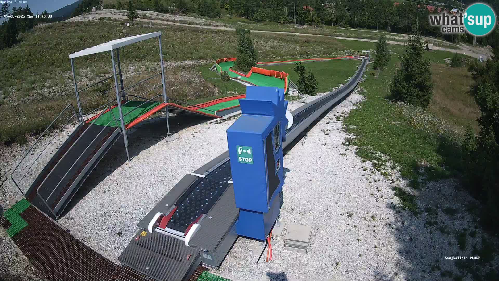 Live Webcam Rodelbahn Fužine – Kroatien