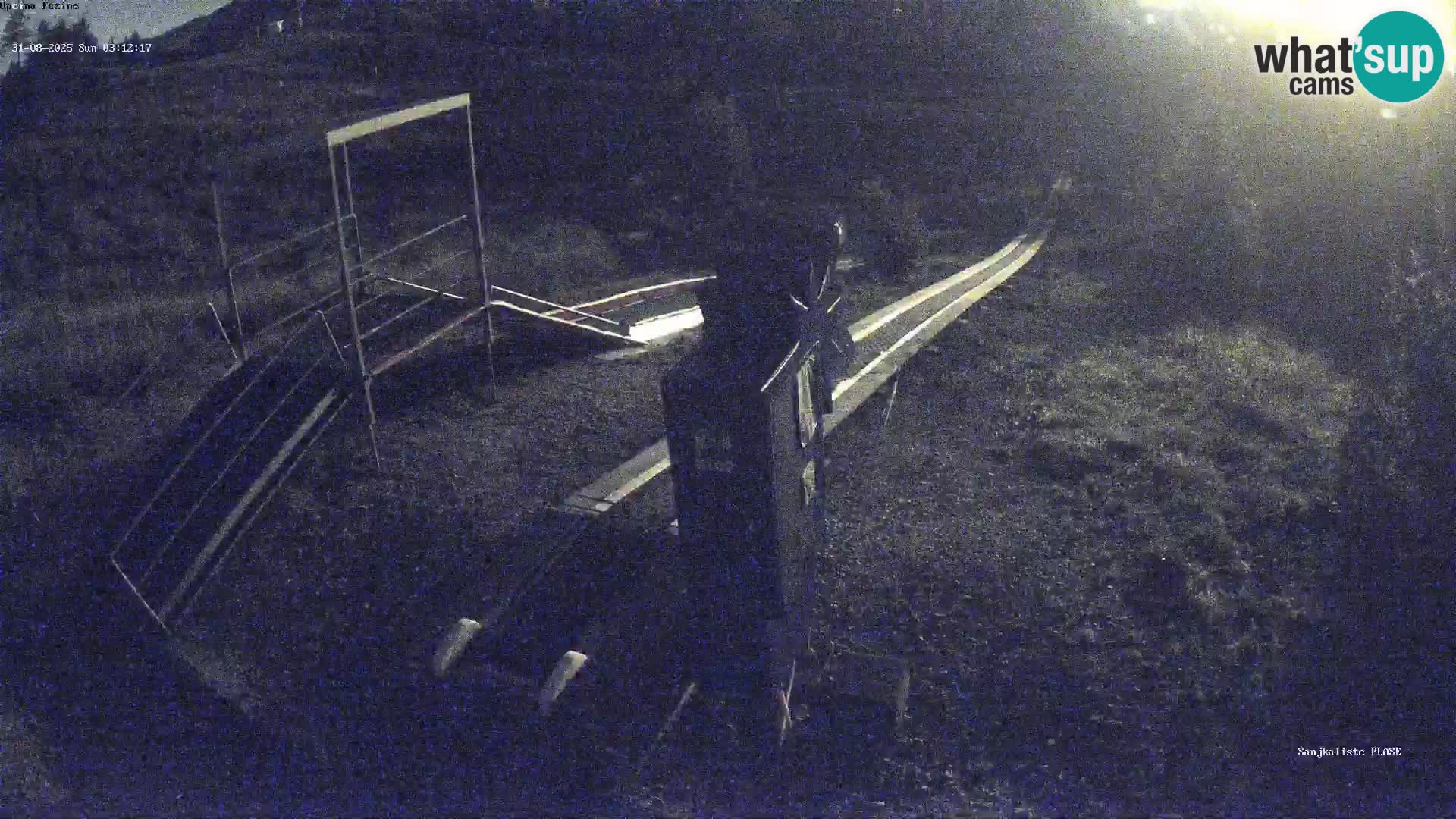 Live webcam Fužine toboggan run – Croatia