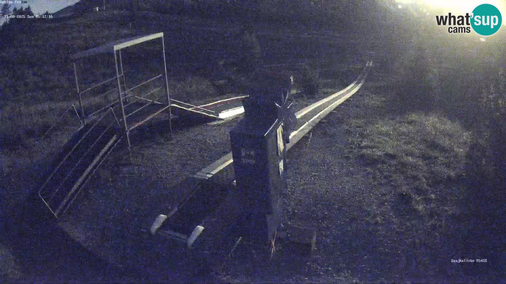 Live webcam Fužine toboggan run – Croatia