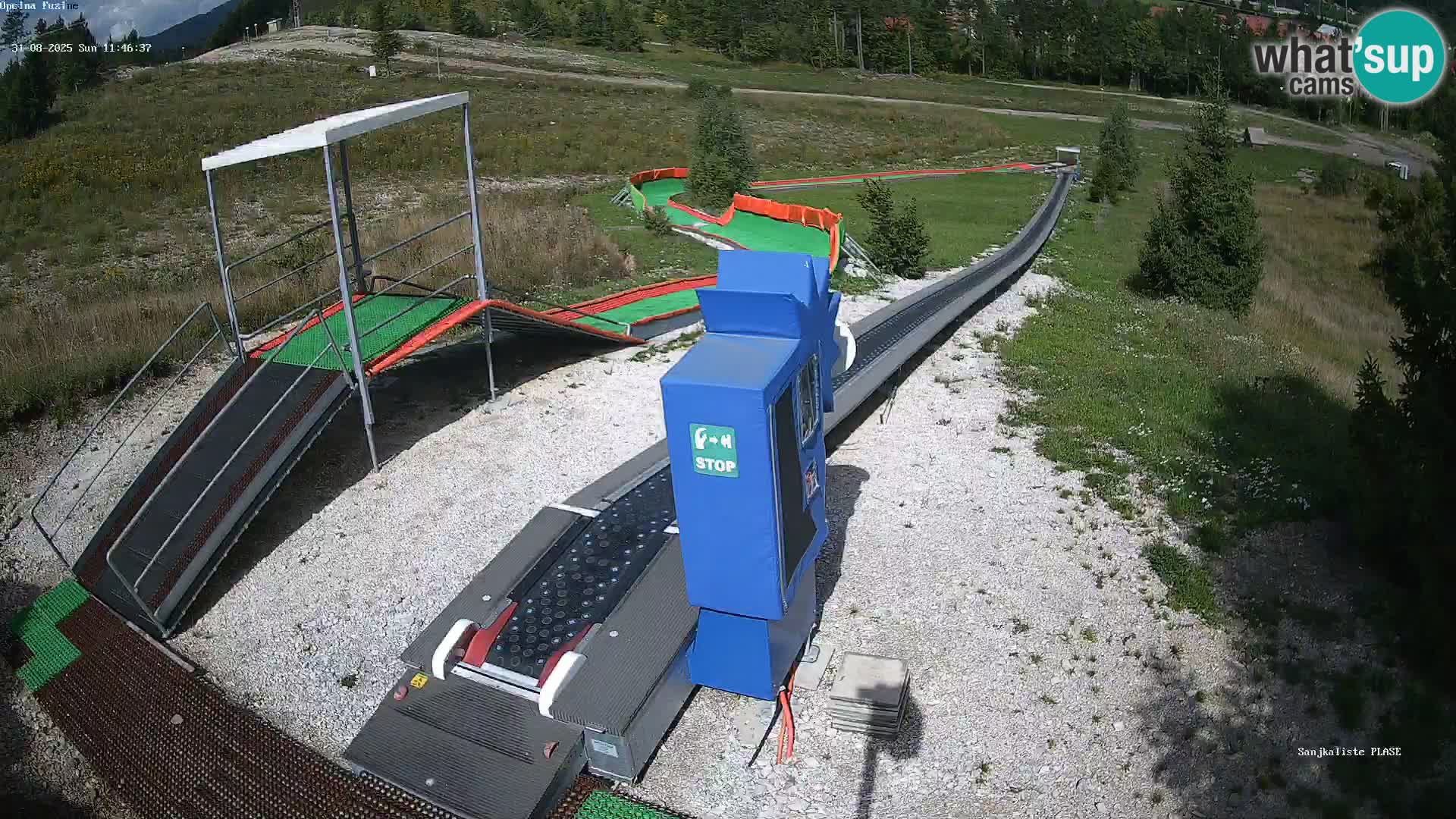 Live Webcam Rodelbahn Fužine – Kroatien
