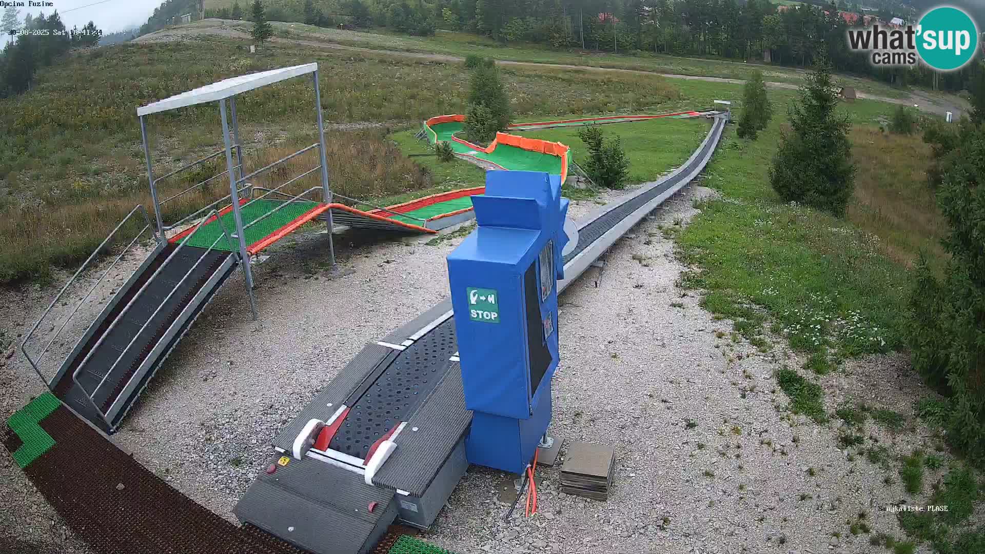 Live Webcam Rodelbahn Fužine – Kroatien
