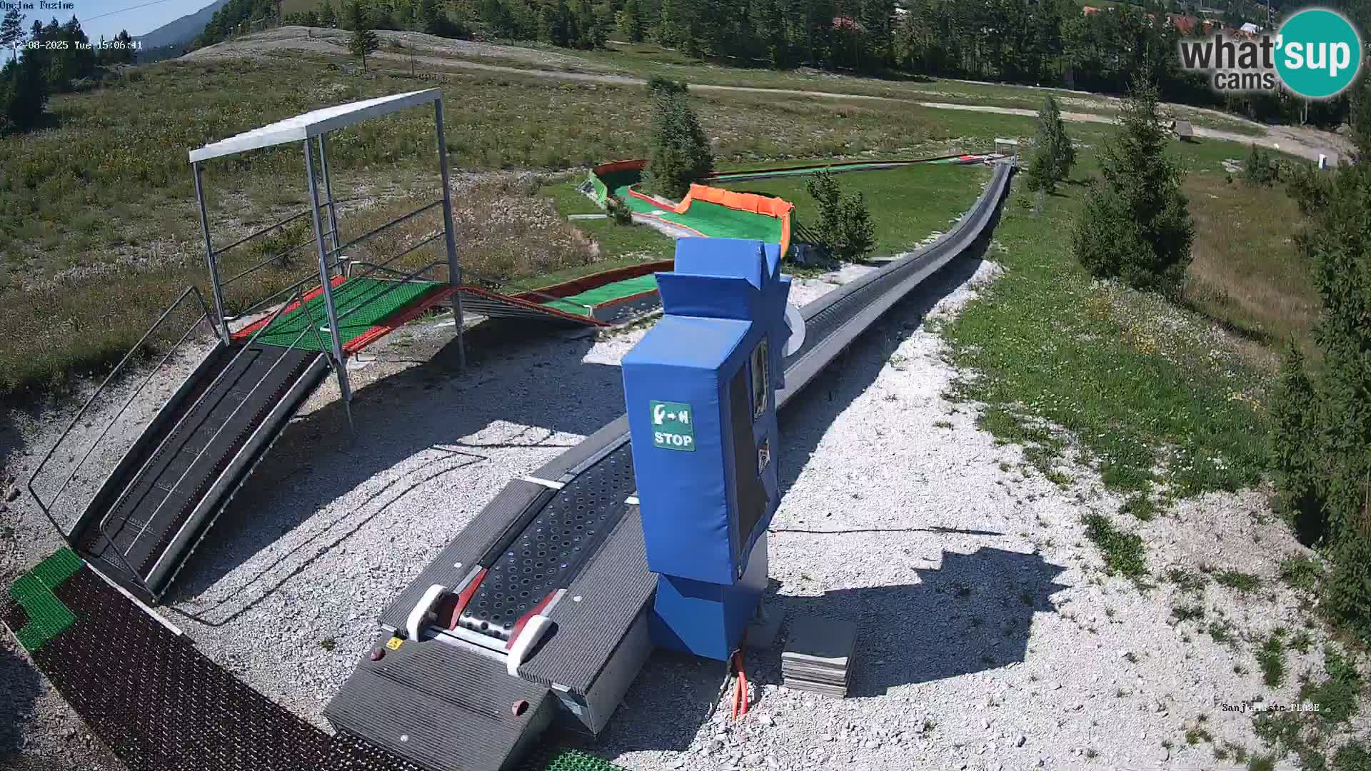 Live Webcam Rodelbahn Fužine – Kroatien