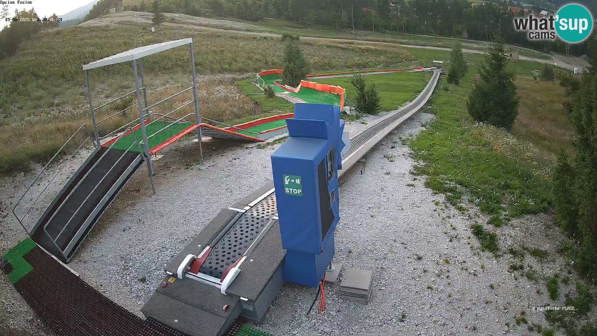 Live Webcam Rodelbahn Fužine – Kroatien