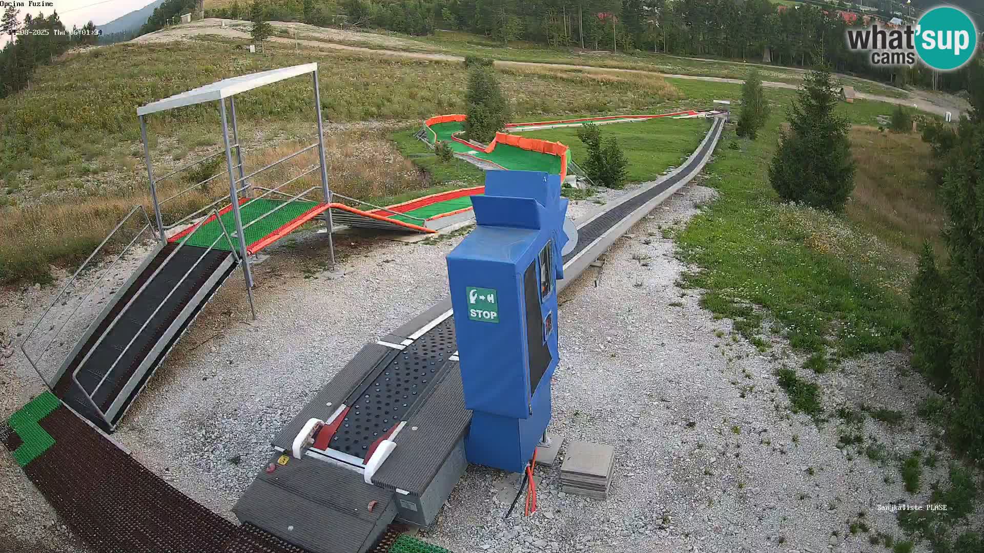 Live Webcam Rodelbahn Fužine – Kroatien