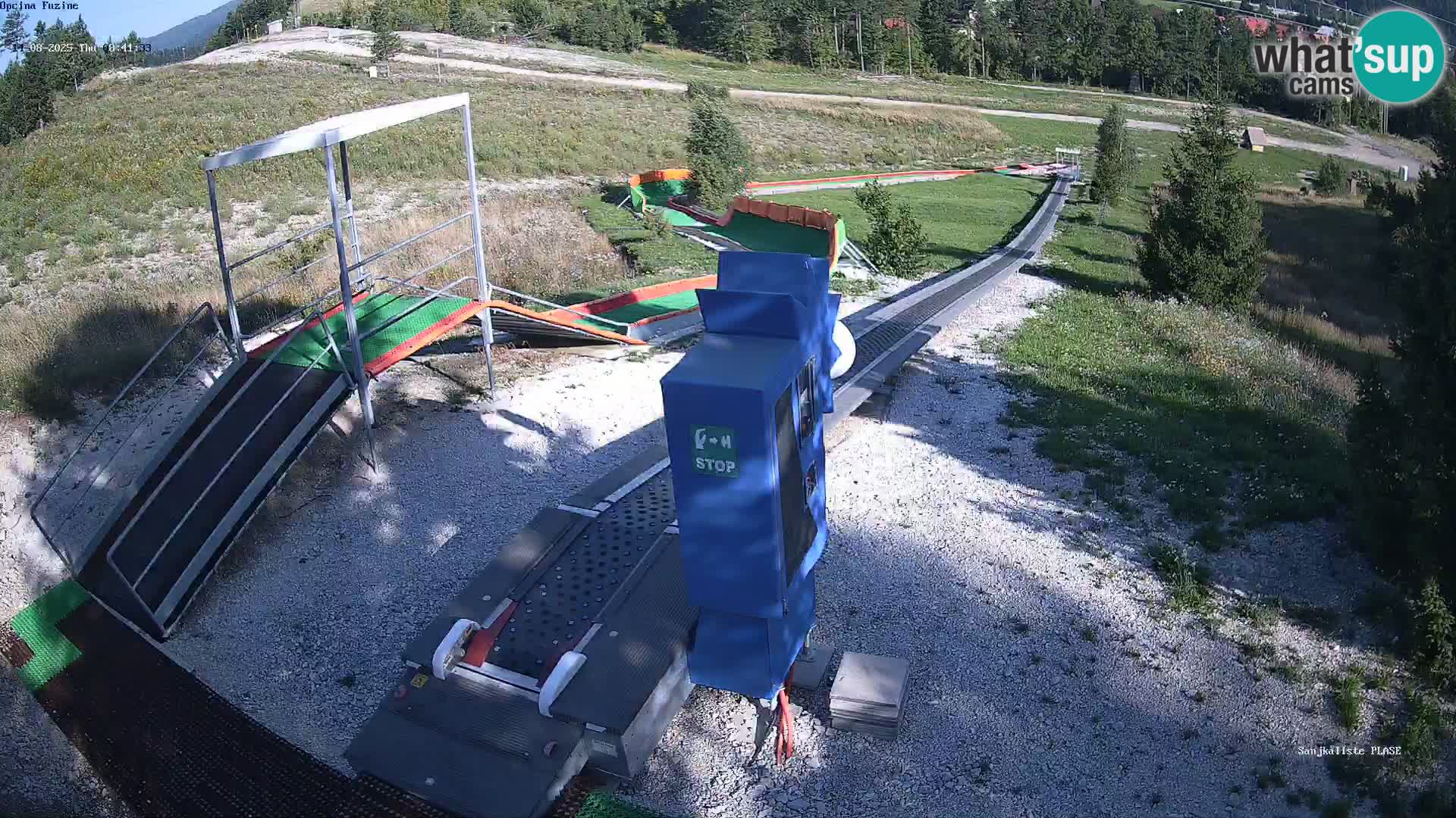 Live Webcam Rodelbahn Fužine – Kroatien