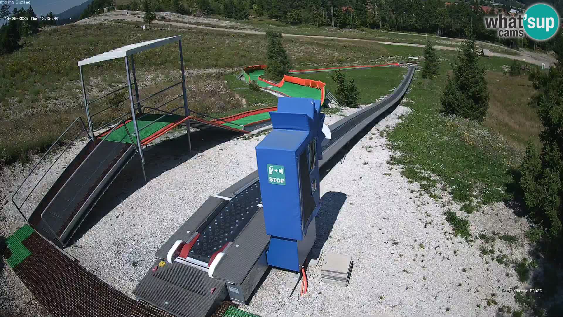 Live Webcam Rodelbahn Fužine – Kroatien