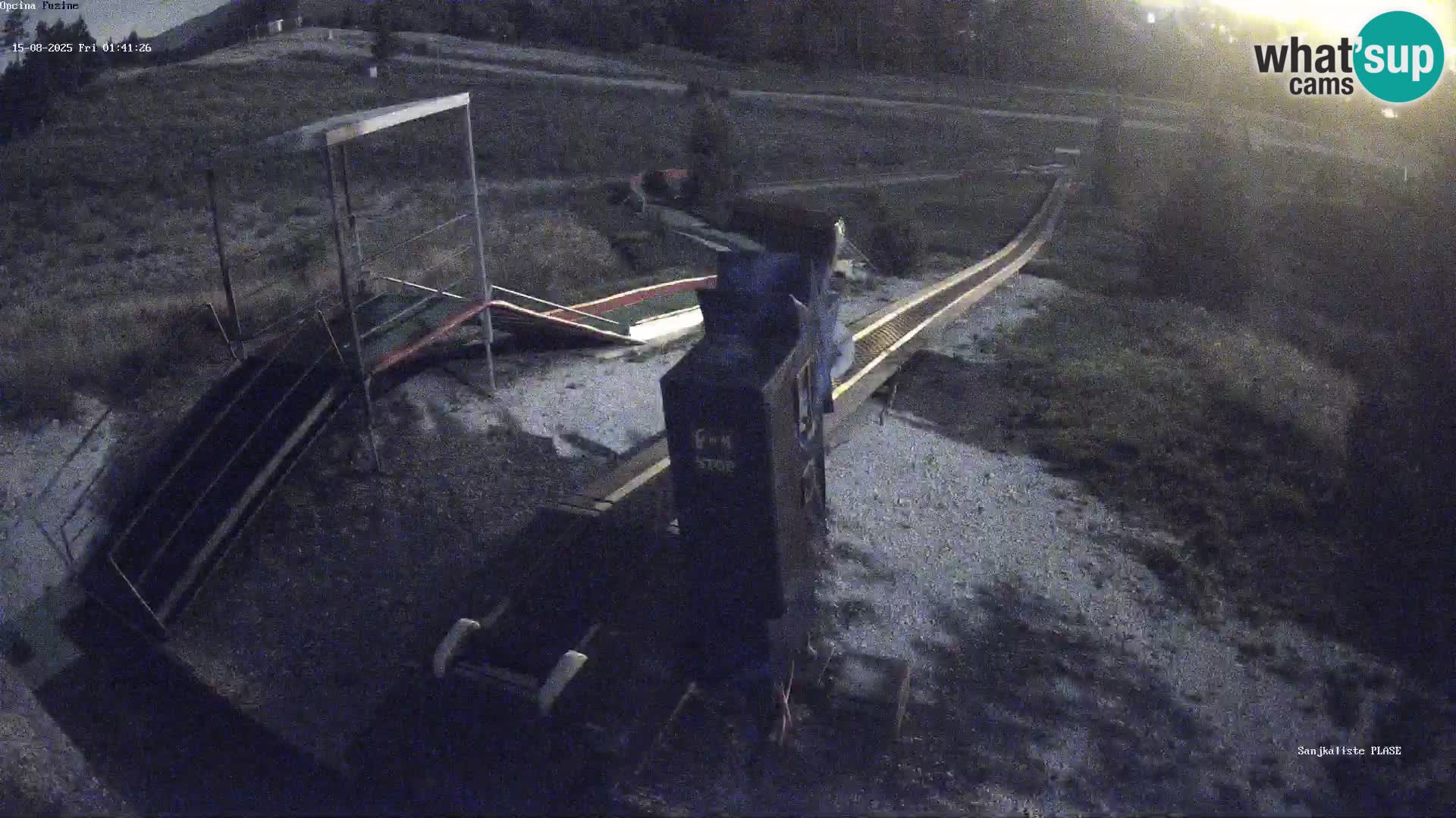 Webcam en vivo Pista de trineo Fužine – Croacia