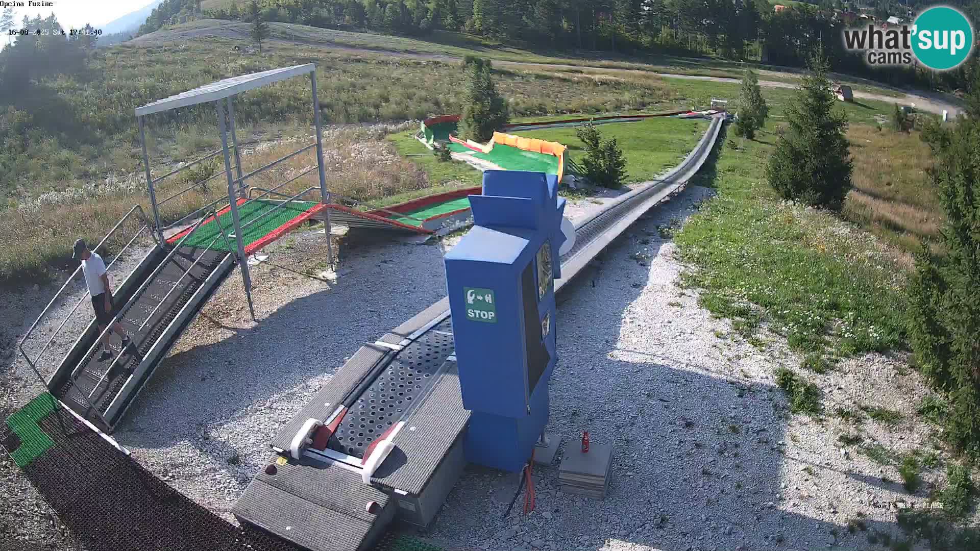 Live Webcam Rodelbahn Fužine – Kroatien