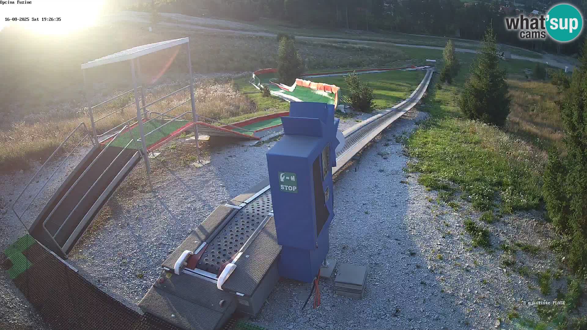 Live Webcam Rodelbahn Fužine – Kroatien