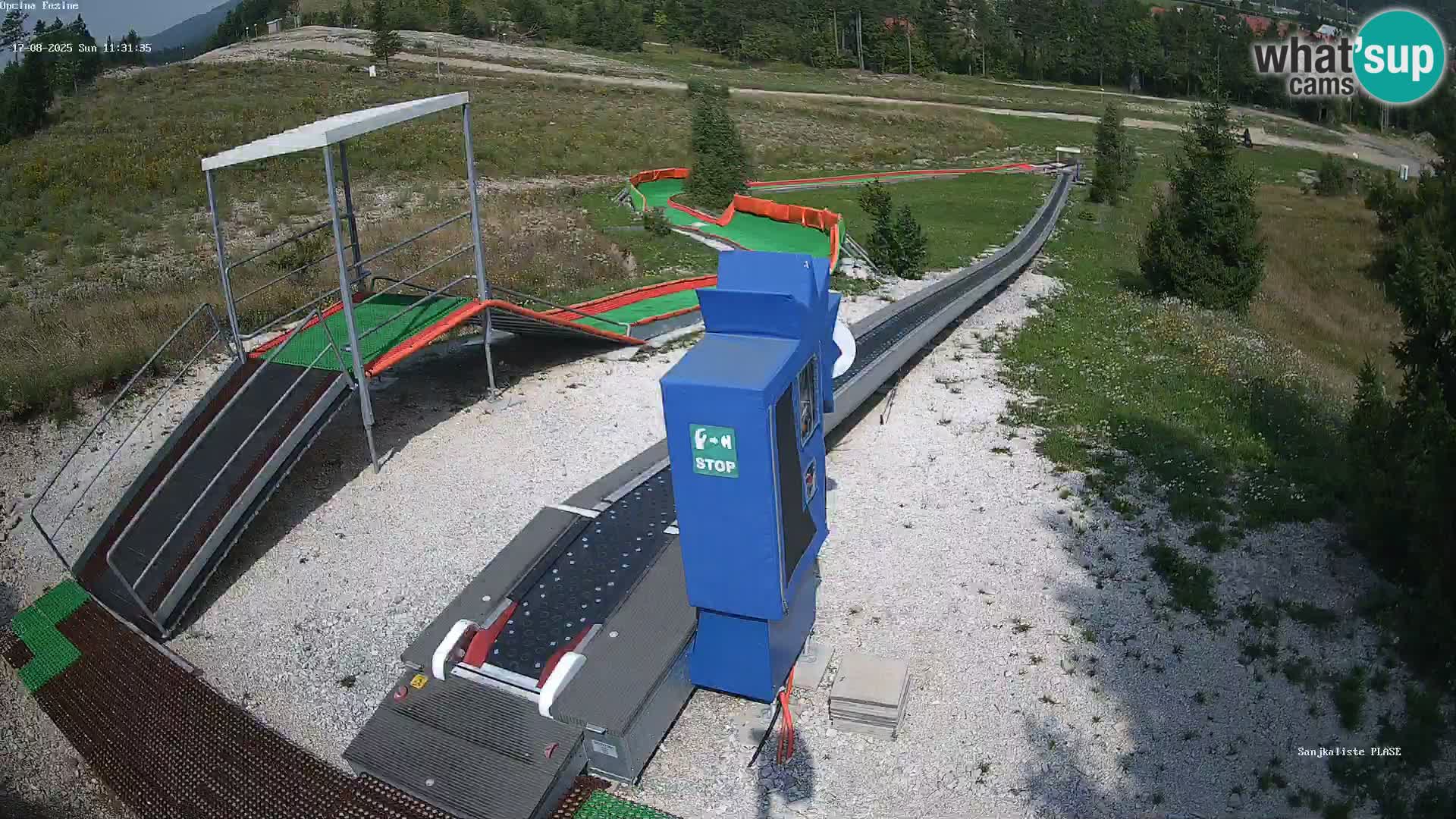 Live Webcam Rodelbahn Fužine – Kroatien