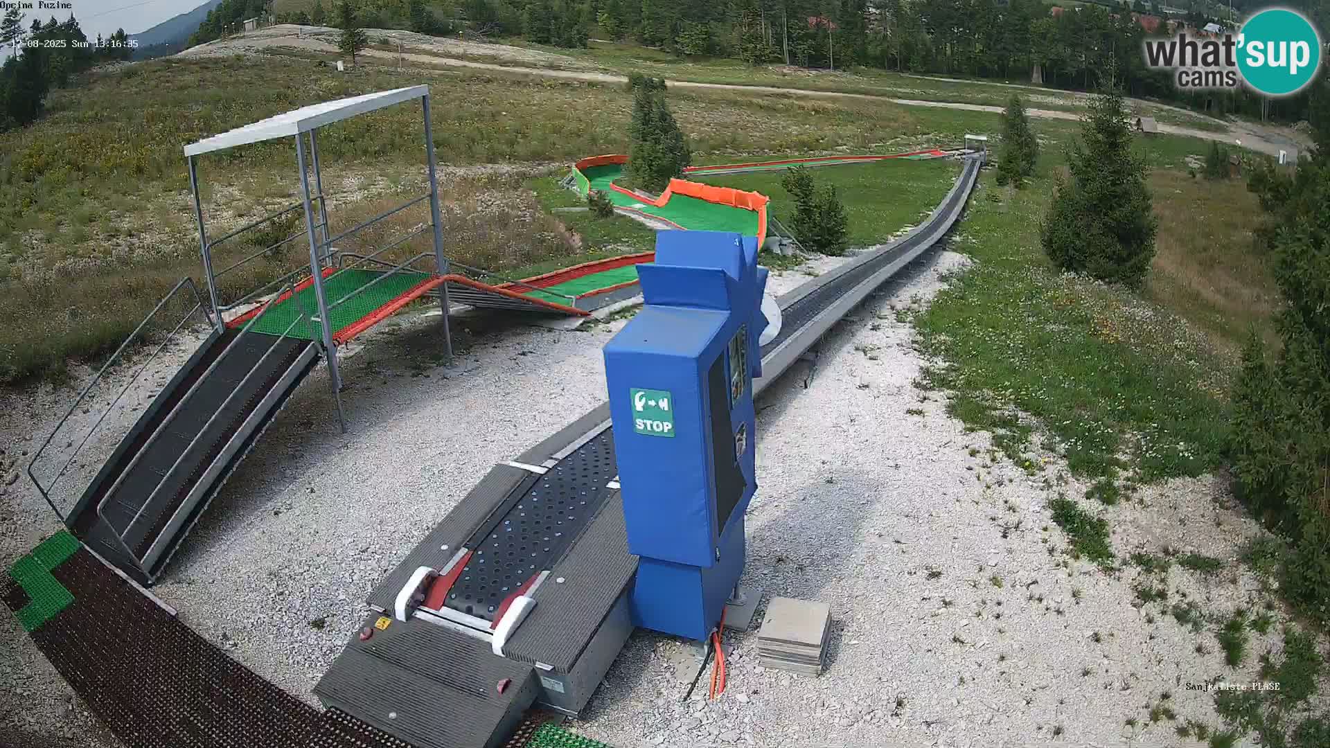 Live Webcam Rodelbahn Fužine – Kroatien