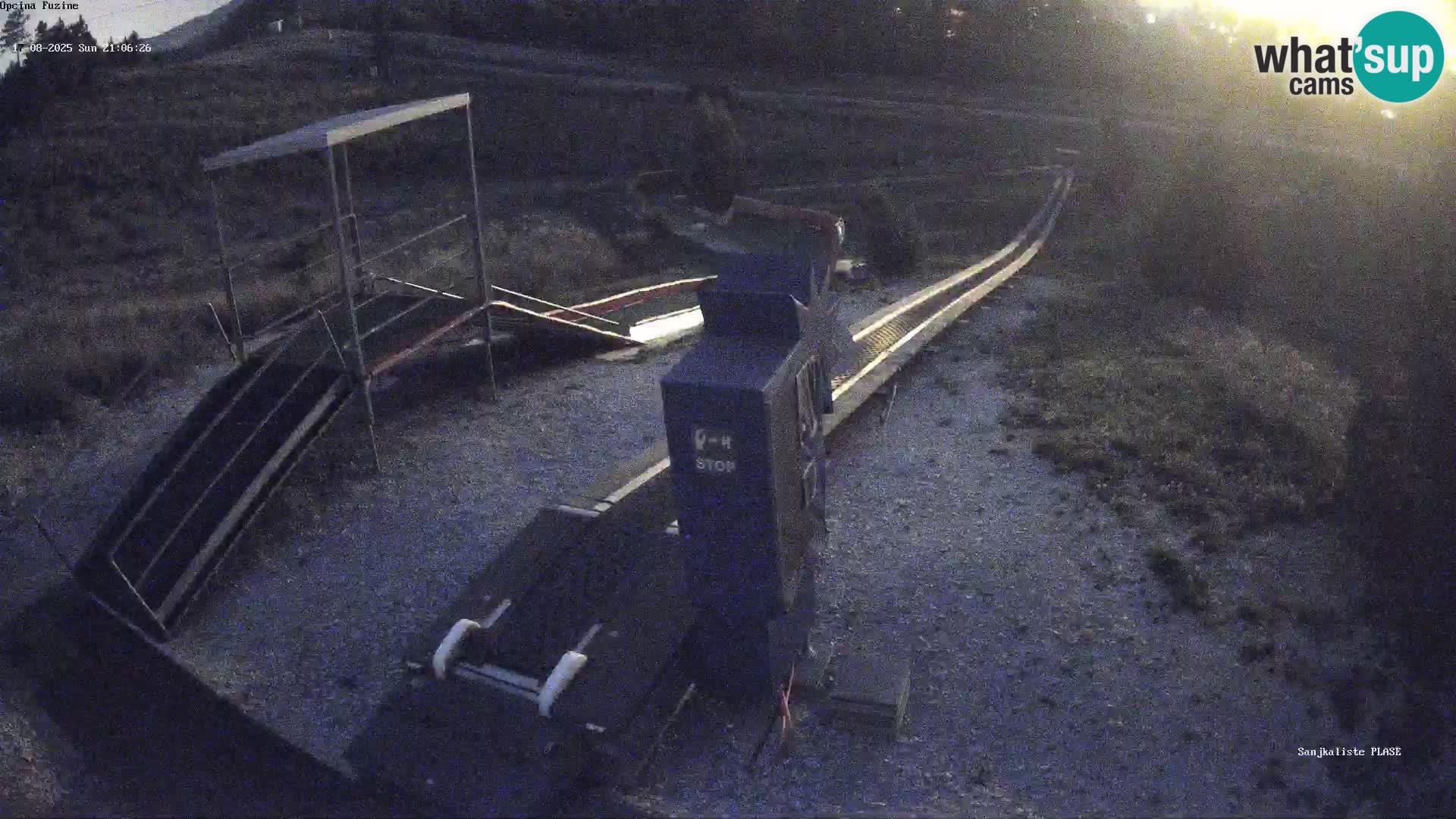 Live Webcam Rodelbahn Fužine – Kroatien