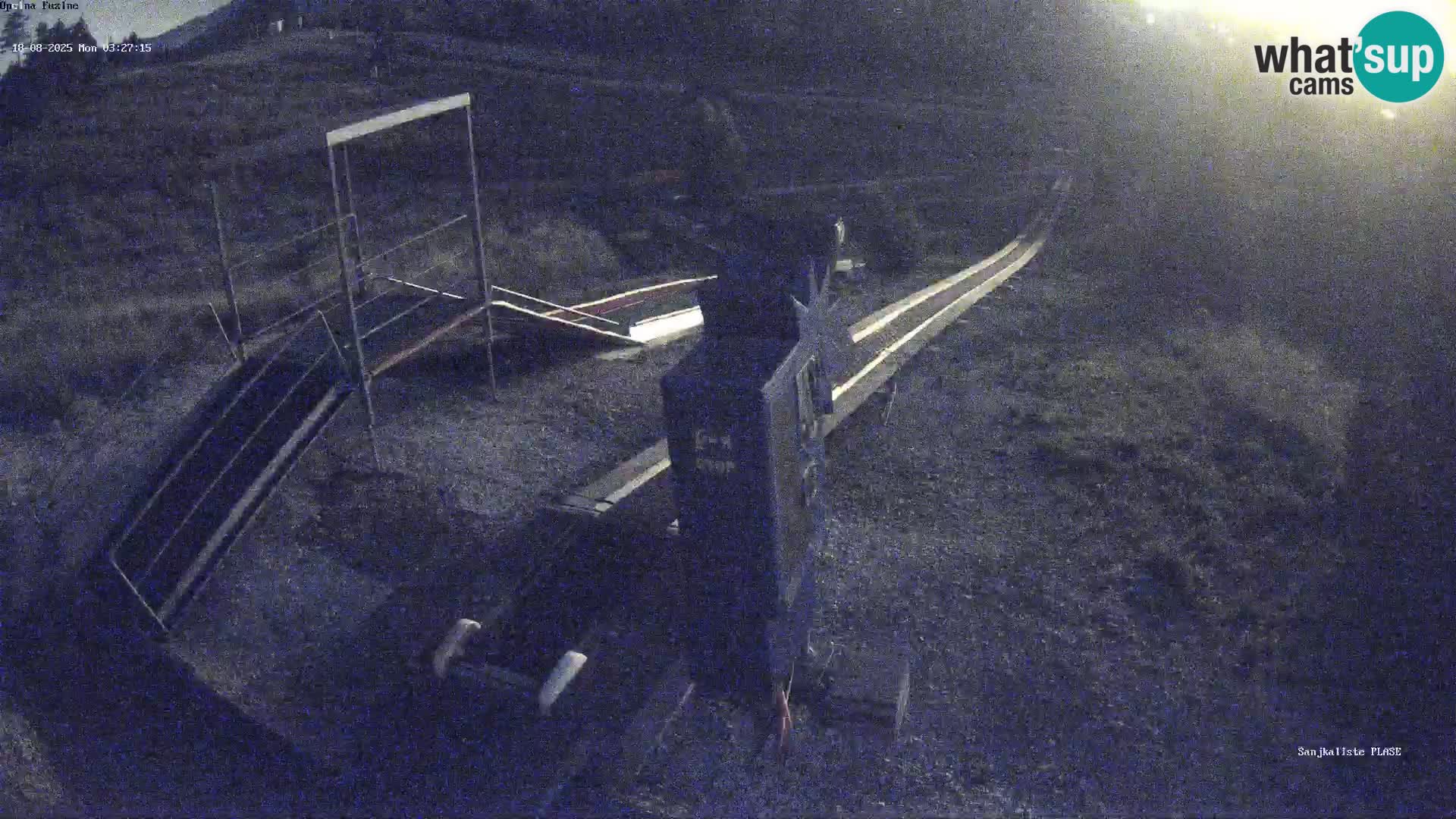 Live webcam Fužine toboggan run – Croatia