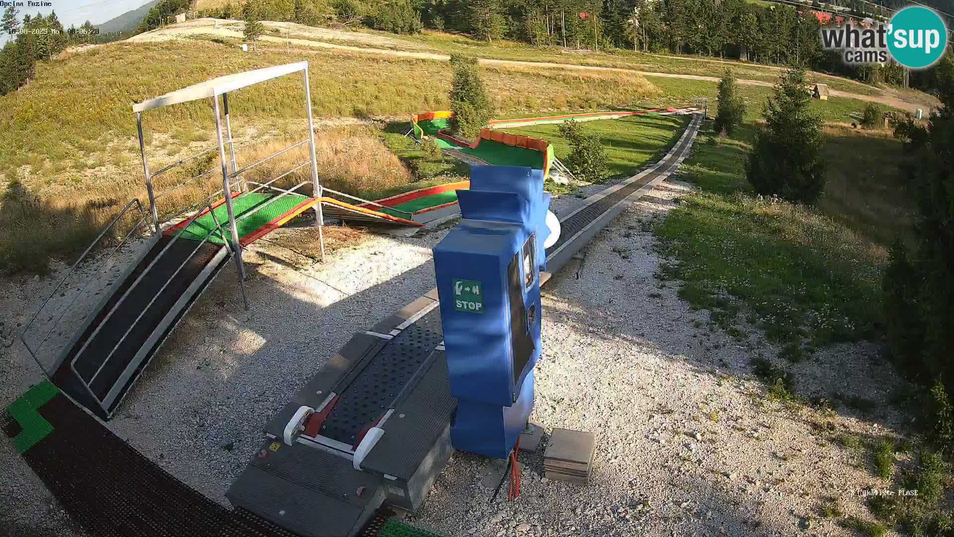 Spletna kamera v živo Sankališče Fužine – Hrvaška