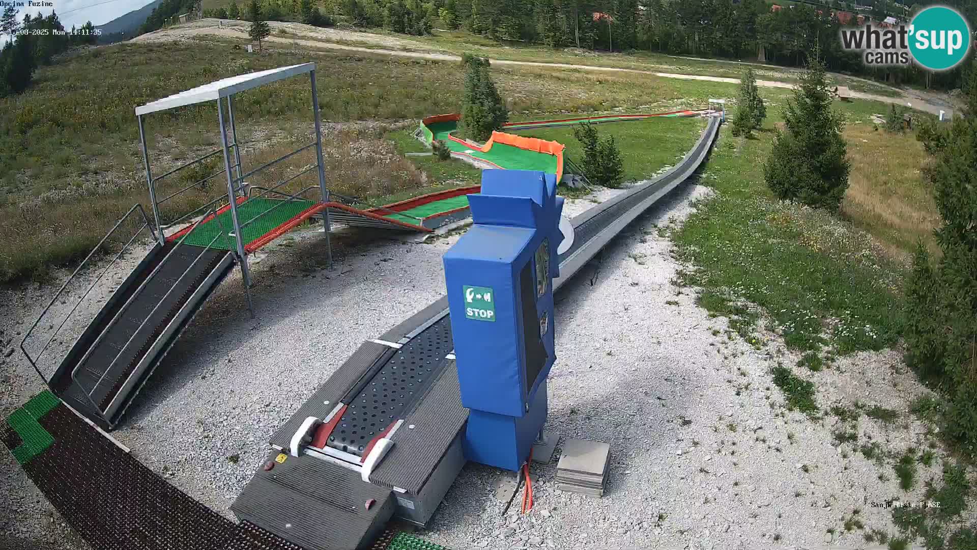 Live Webcam Rodelbahn Fužine – Kroatien