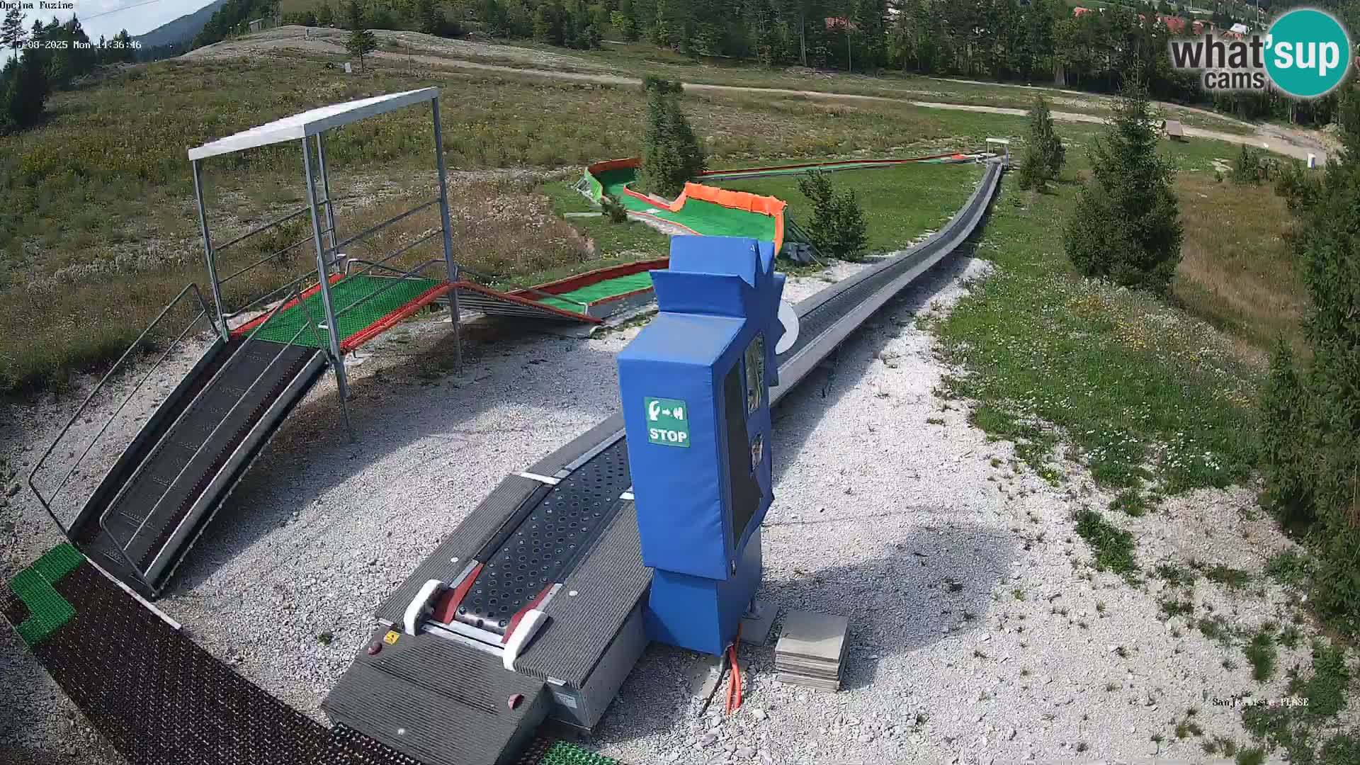 Live Webcam Rodelbahn Fužine – Kroatien
