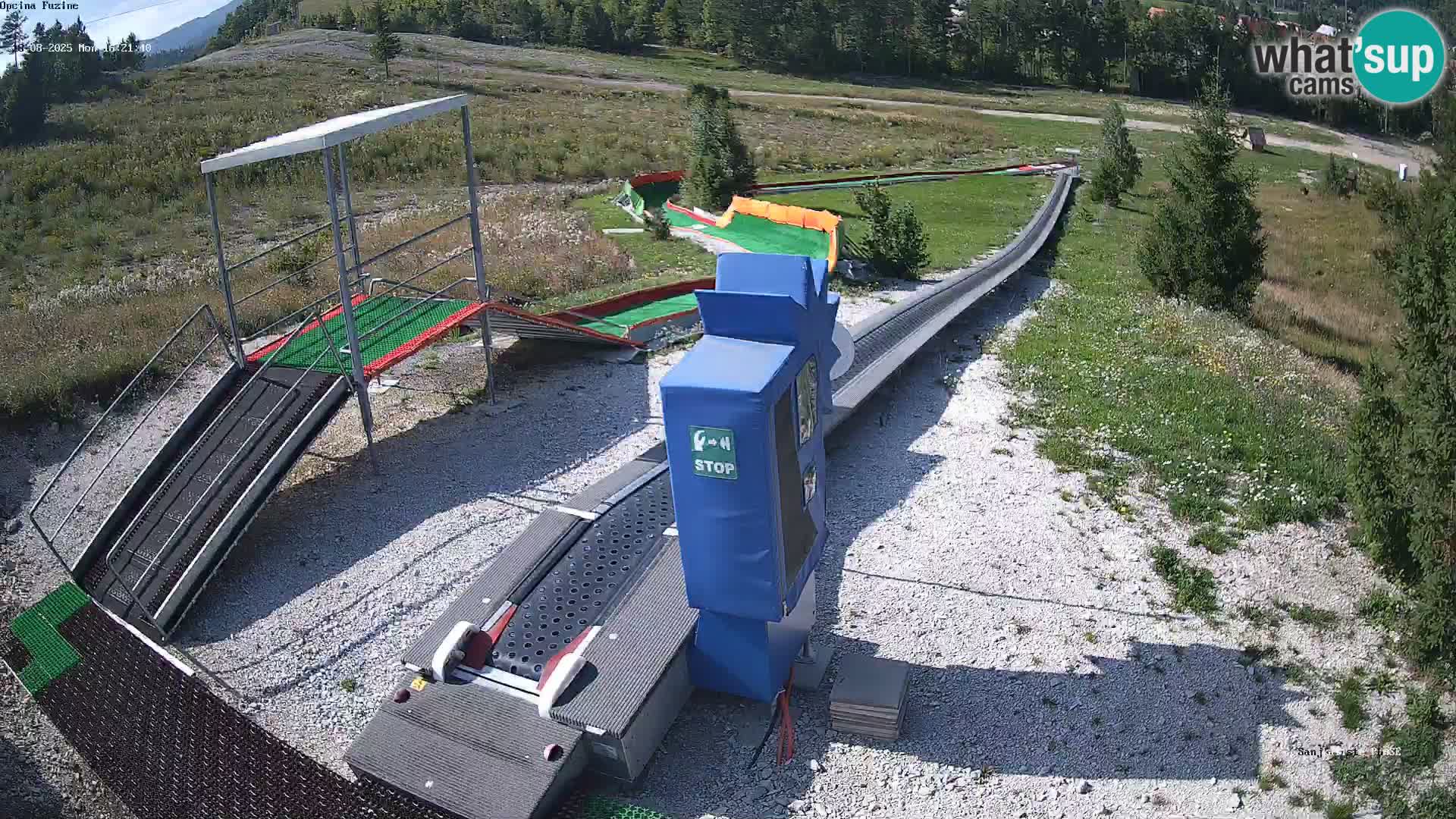 Live Webcam Rodelbahn Fužine – Kroatien