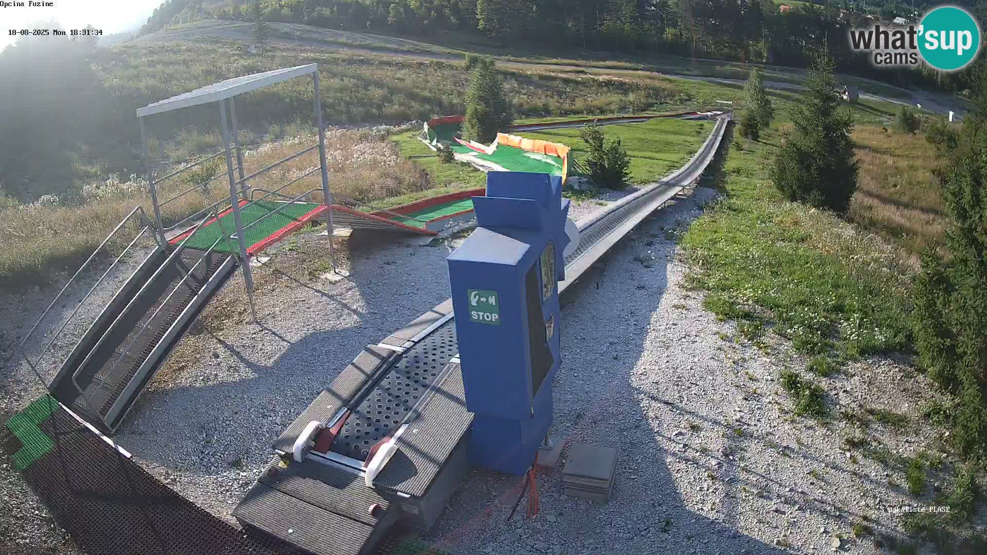 Live Webcam Rodelbahn Fužine – Kroatien