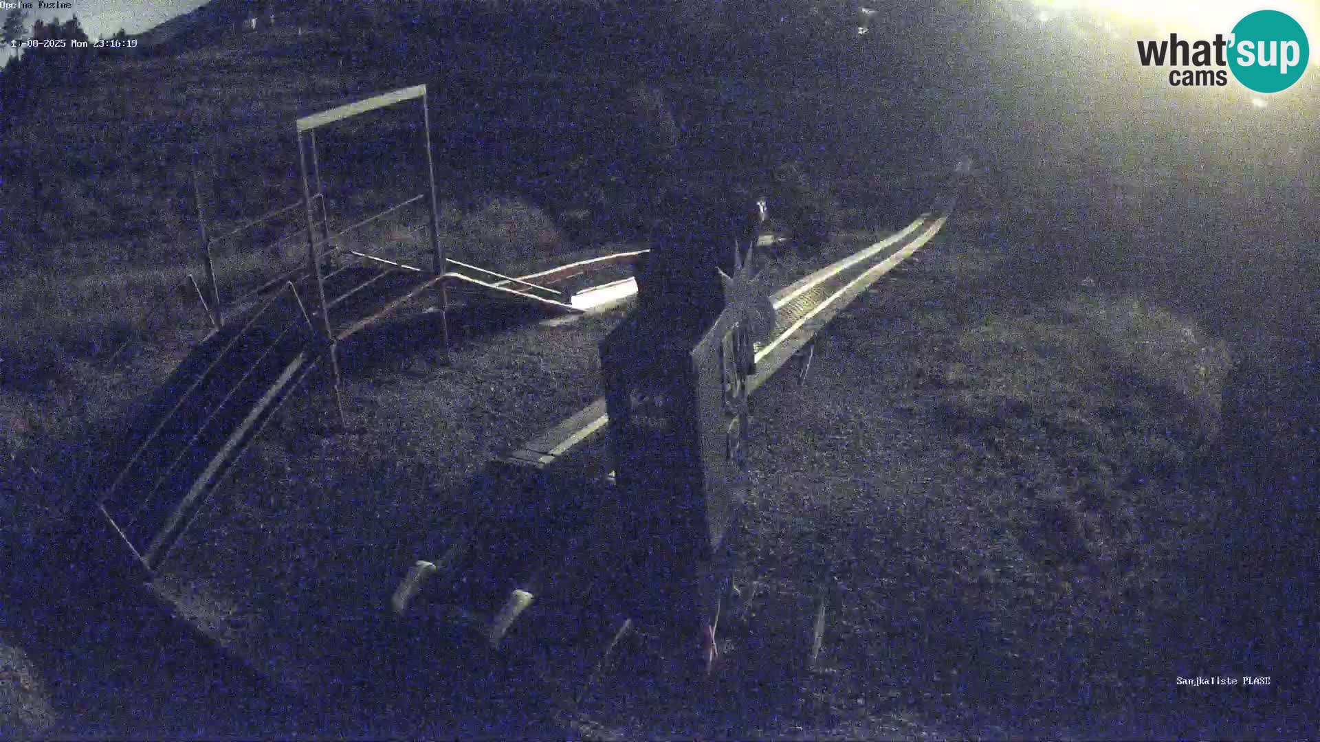 Live webcam Pista da slittino Fužine – Croazia