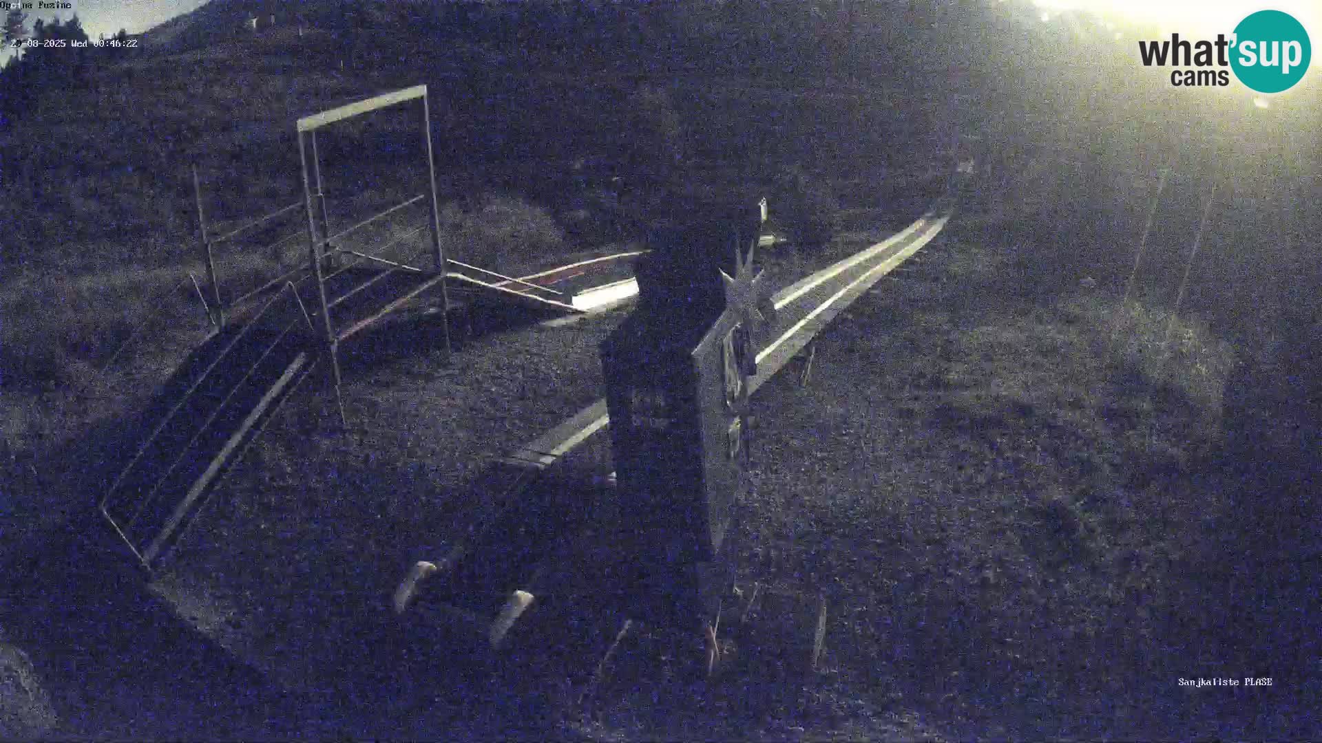 Live webcam Fužine toboggan run – Croatia