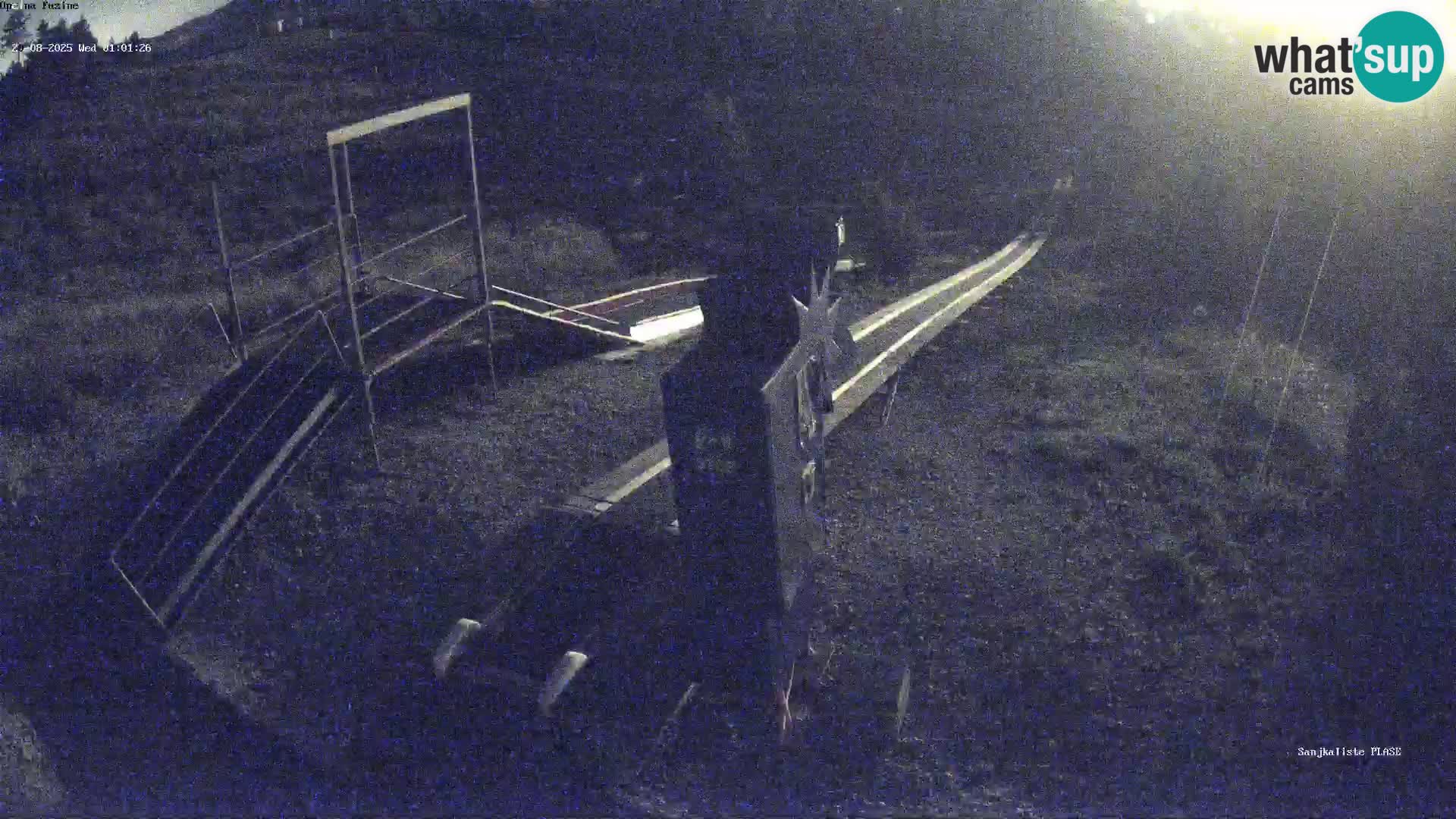 Live webcam Fužine toboggan run – Croatia