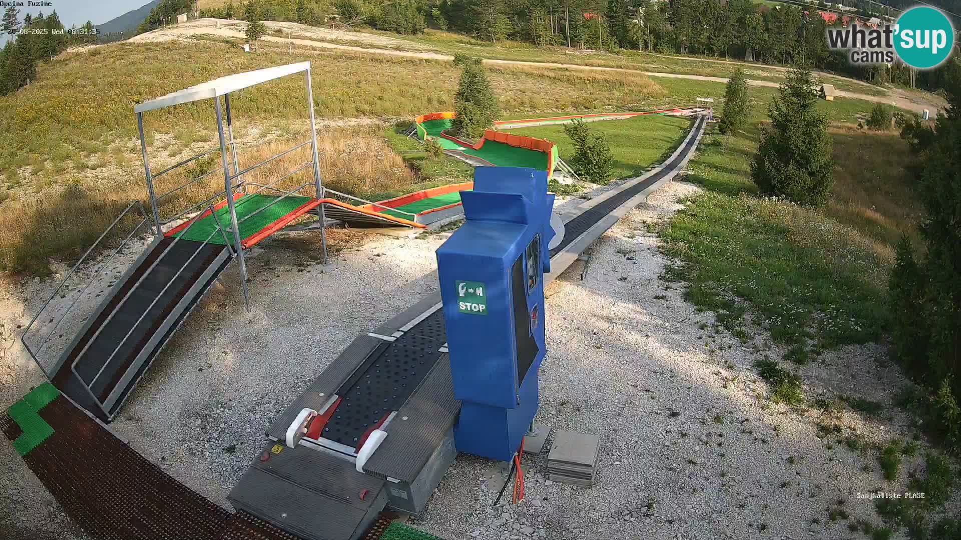 Live Webcam Rodelbahn Fužine – Kroatien