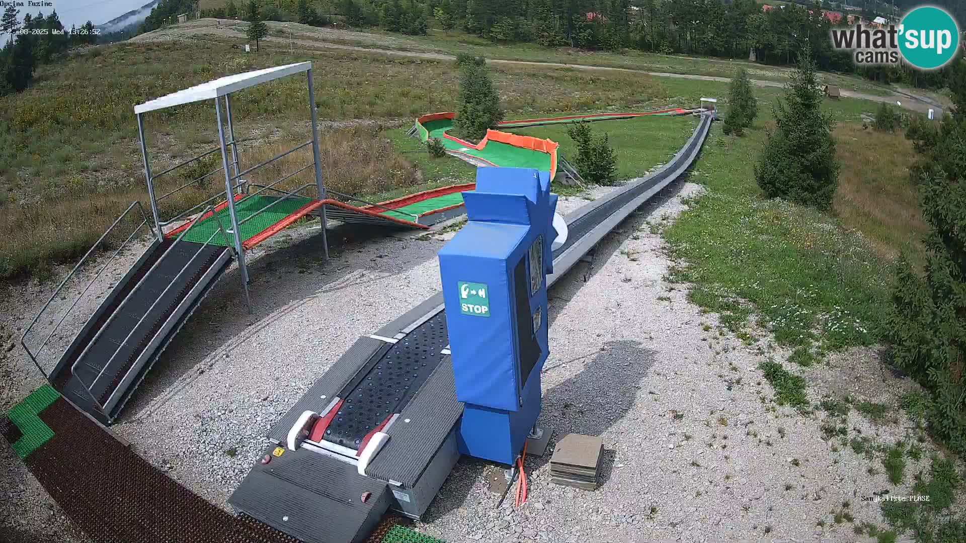 Live Webcam Rodelbahn Fužine – Kroatien
