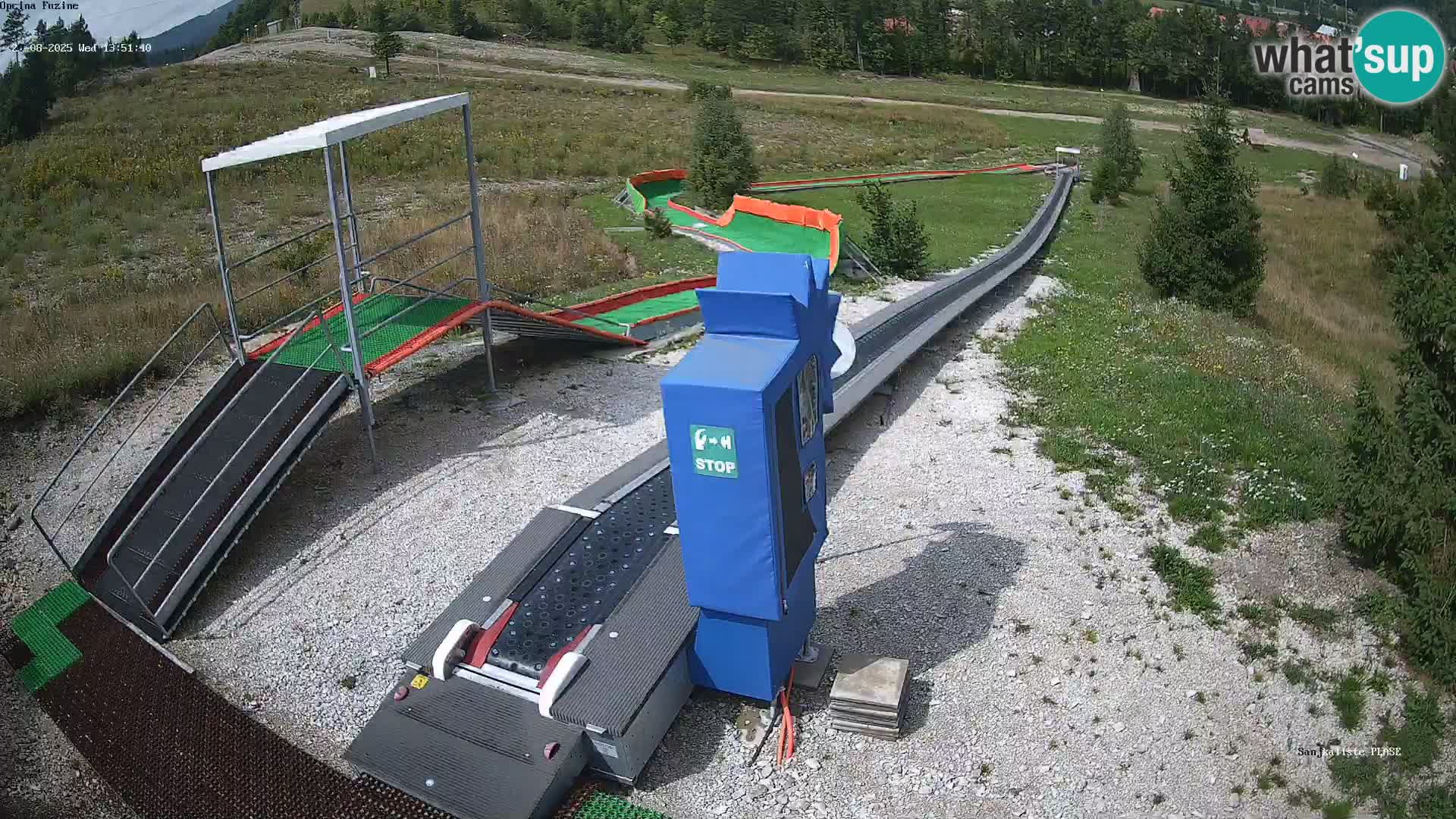 Live Webcam Rodelbahn Fužine – Kroatien