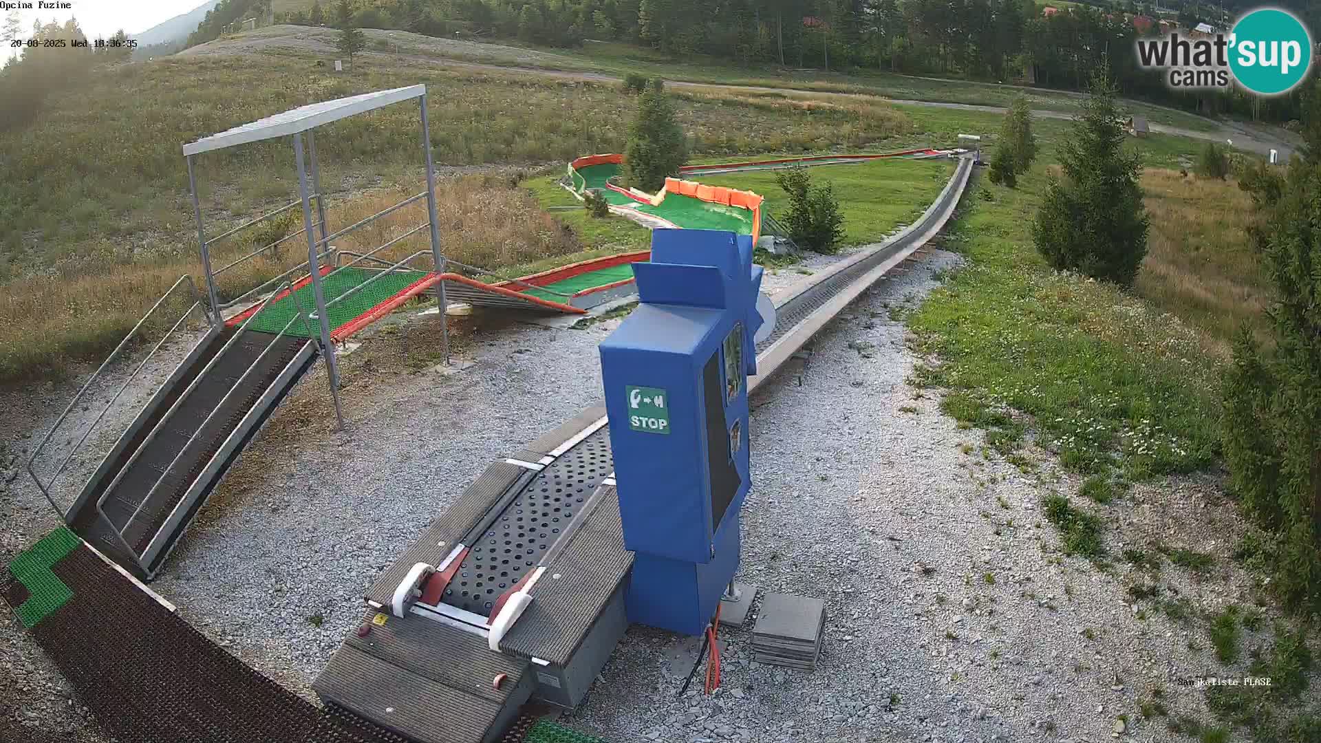 Live Webcam Rodelbahn Fužine – Kroatien