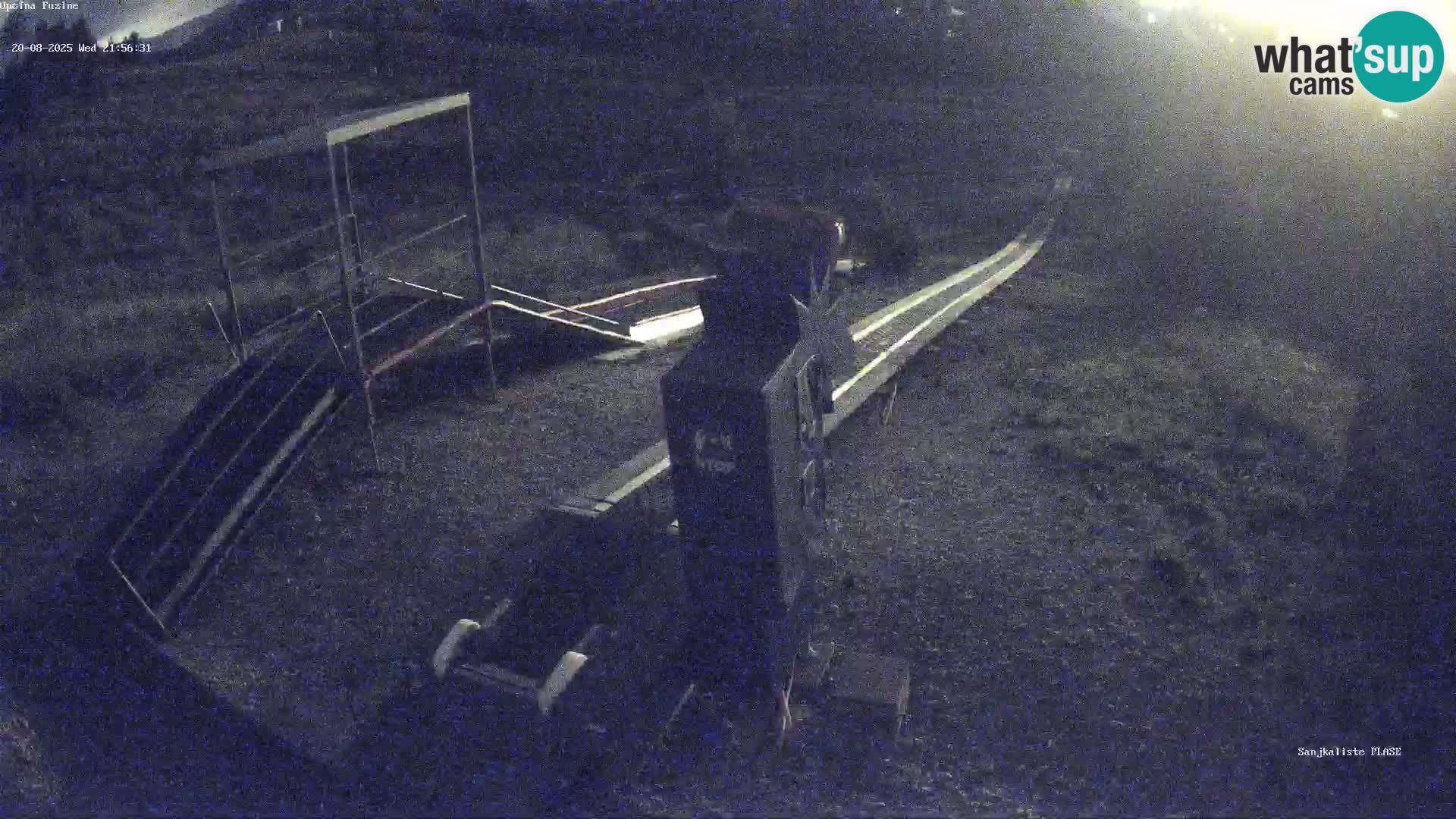 Webcam en vivo Pista de trineo Fužine – Croacia