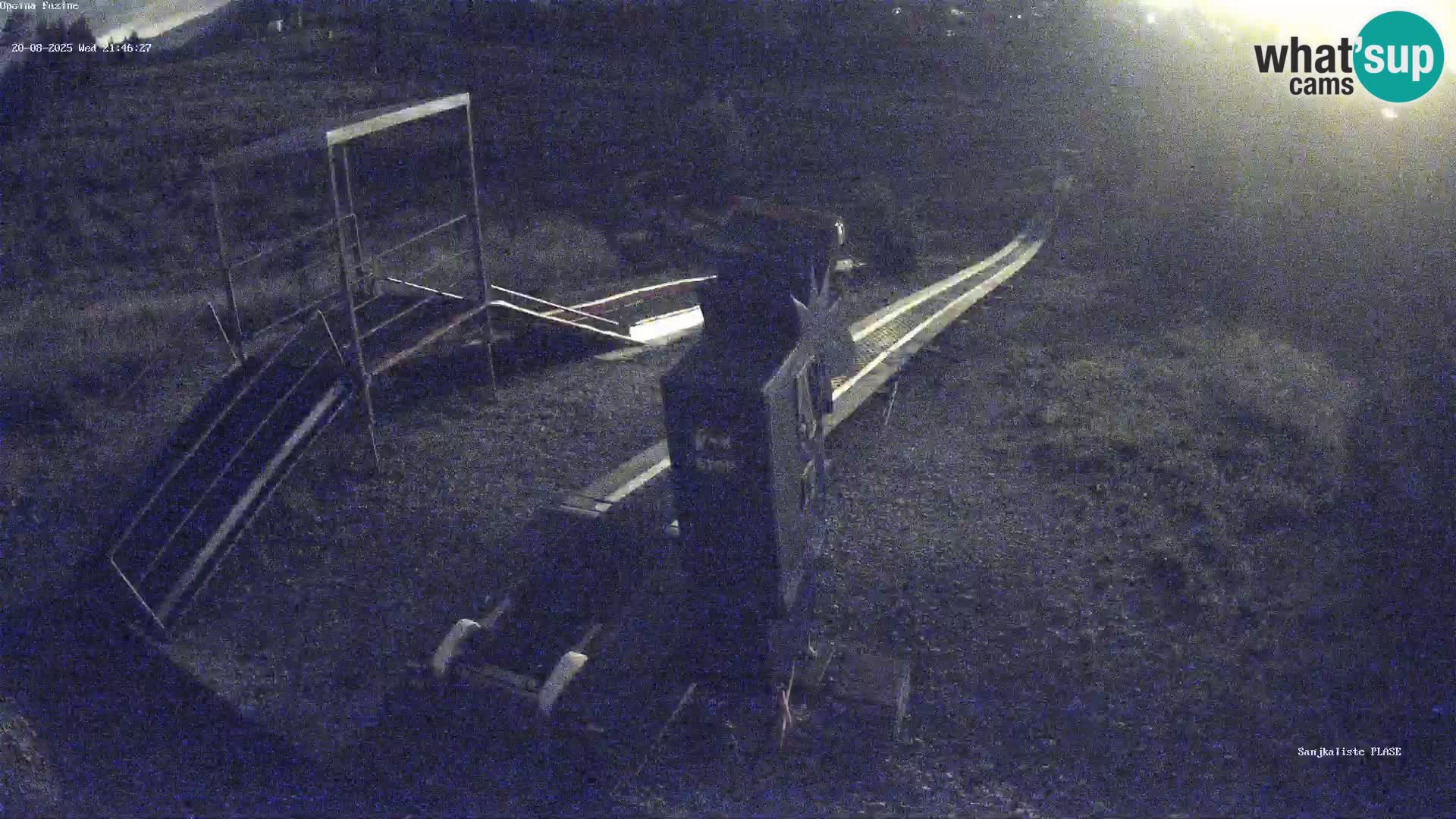 Webcam en vivo Pista de trineo Fužine – Croacia