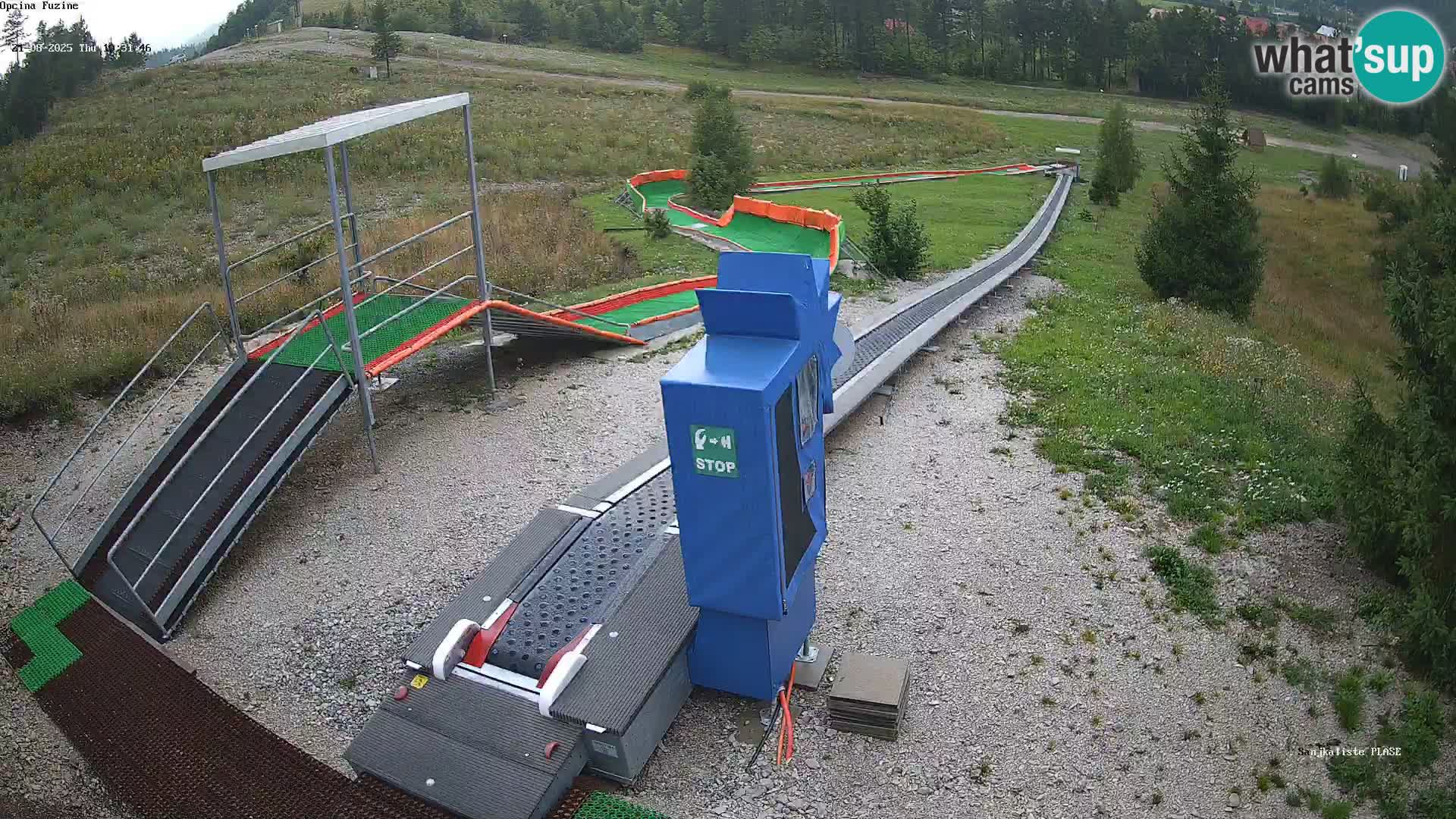 Live Webcam Rodelbahn Fužine – Kroatien