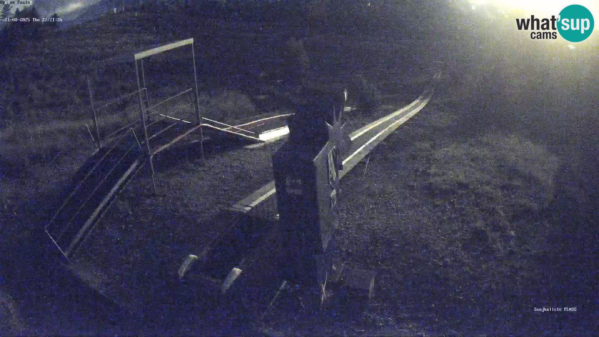Live webcam Pista da slittino Fužine – Croazia