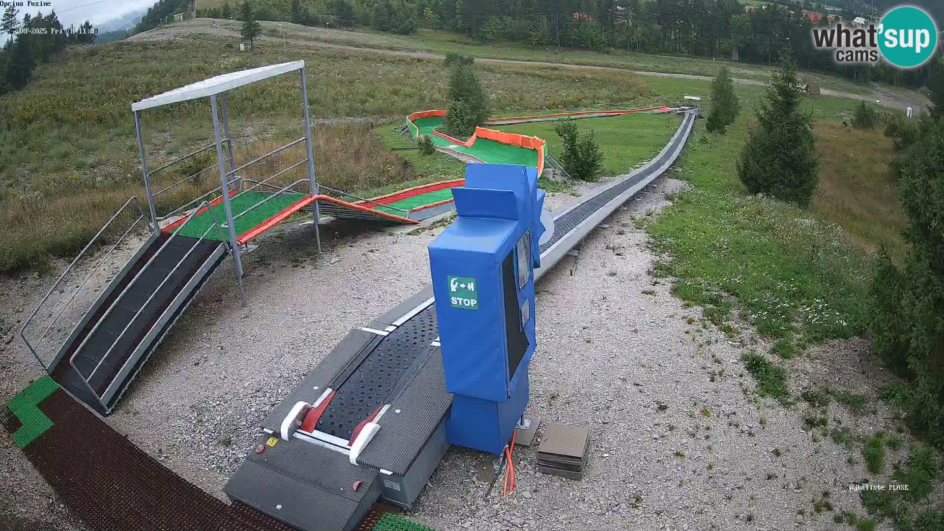 Live Webcam Rodelbahn Fužine – Kroatien