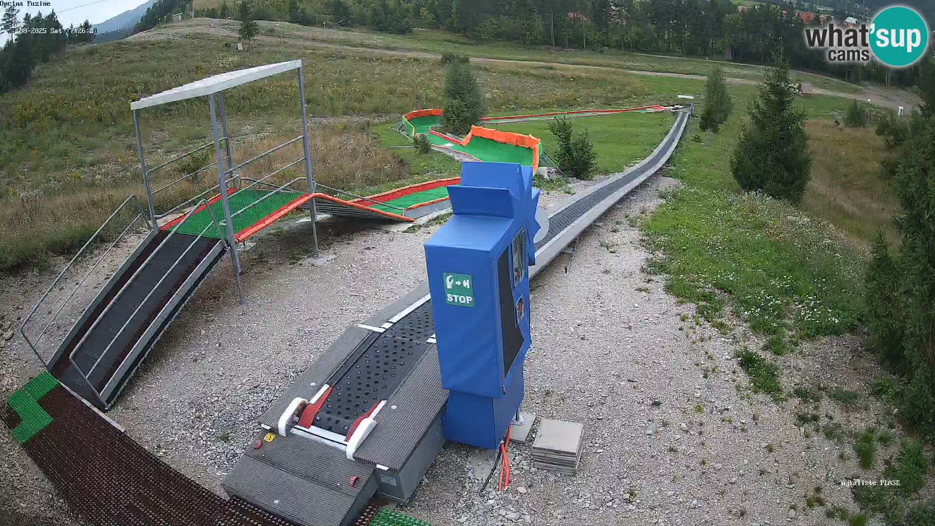 Live Webcam Rodelbahn Fužine – Kroatien