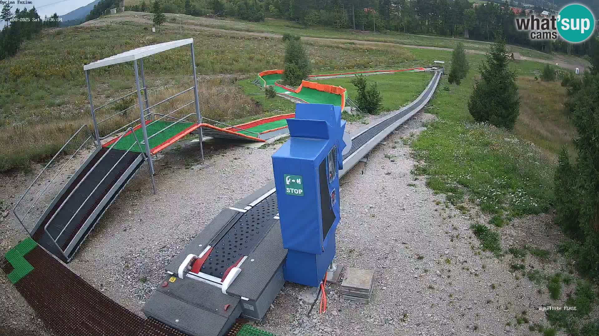 Live Webcam Rodelbahn Fužine – Kroatien