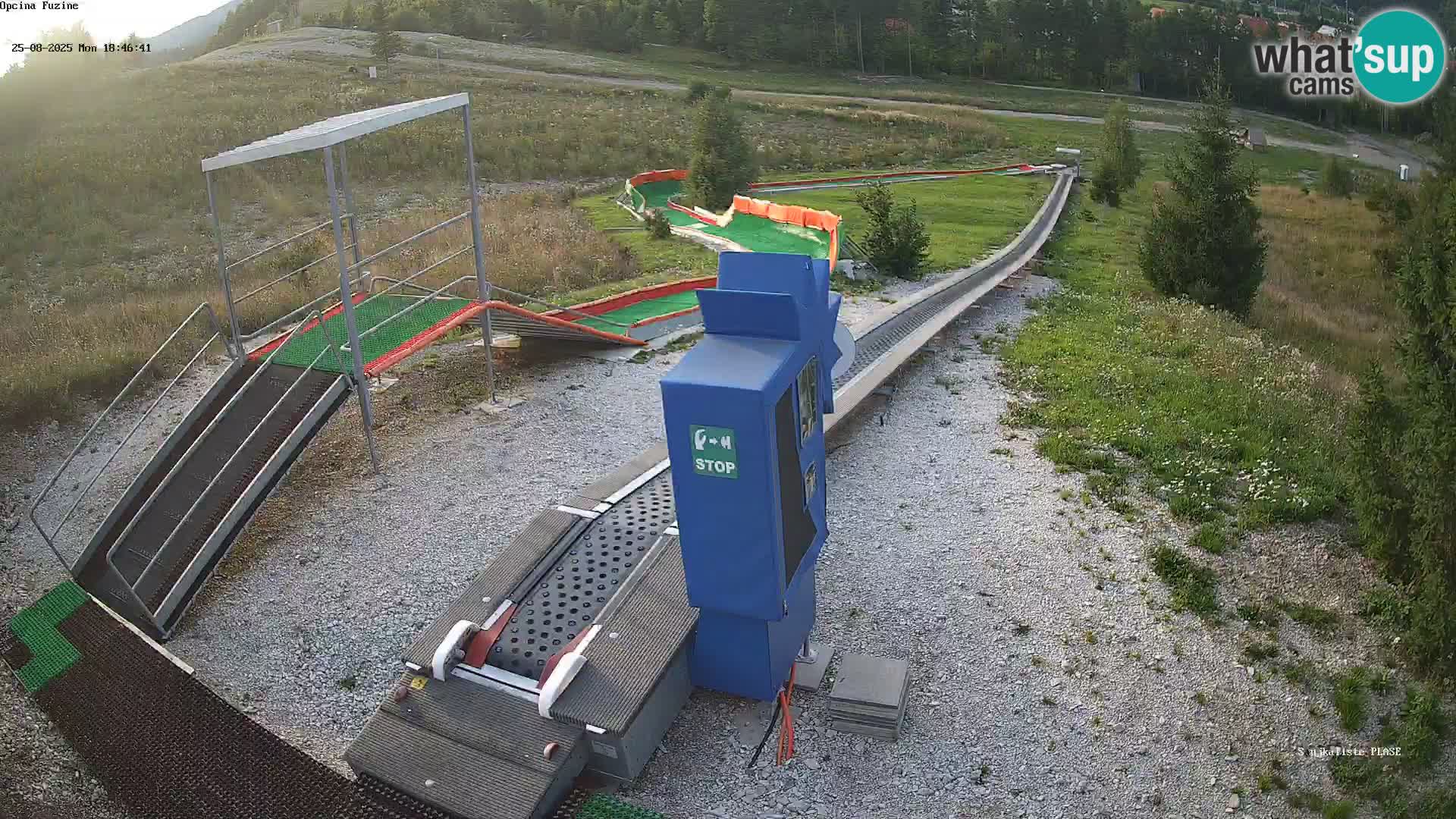 Live Webcam Rodelbahn Fužine – Kroatien