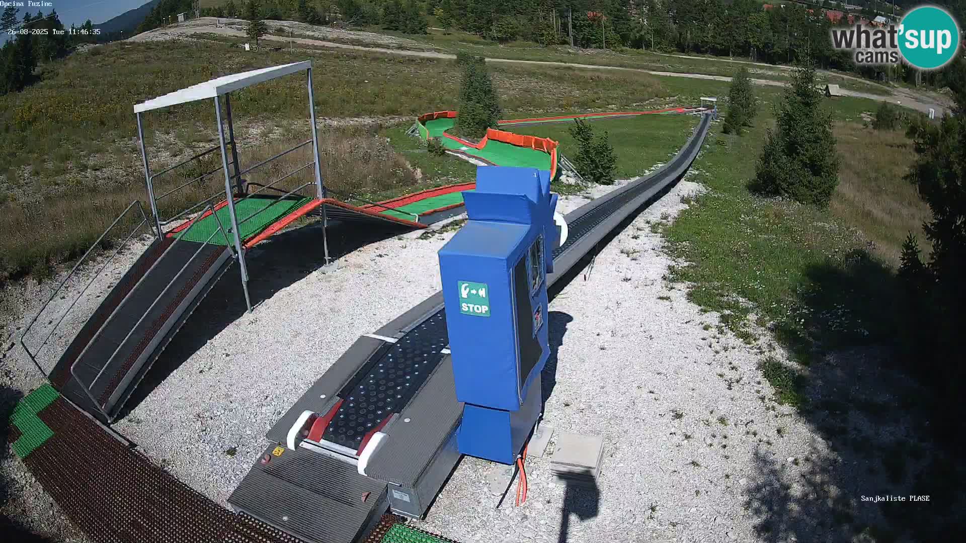 Live Webcam Rodelbahn Fužine – Kroatien