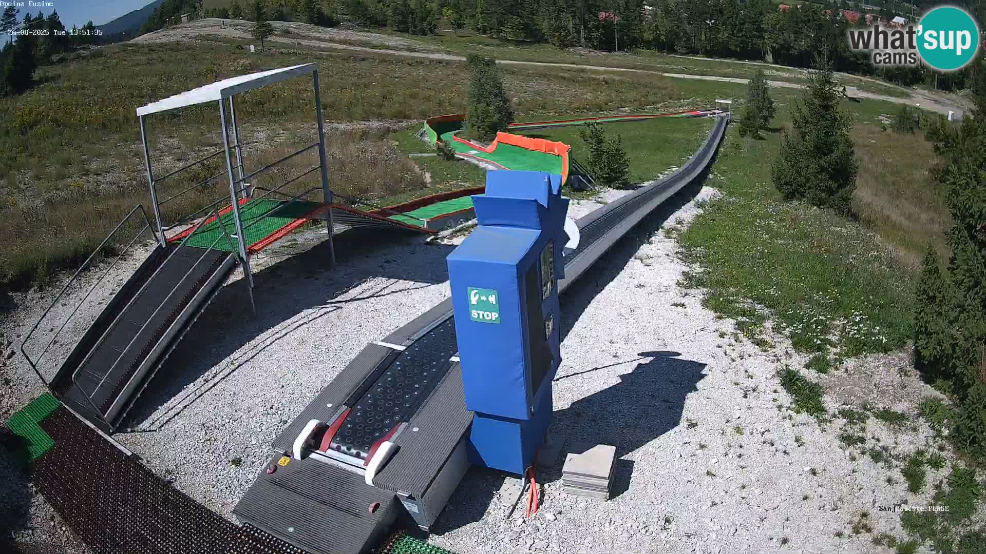 Live Webcam Rodelbahn Fužine – Kroatien