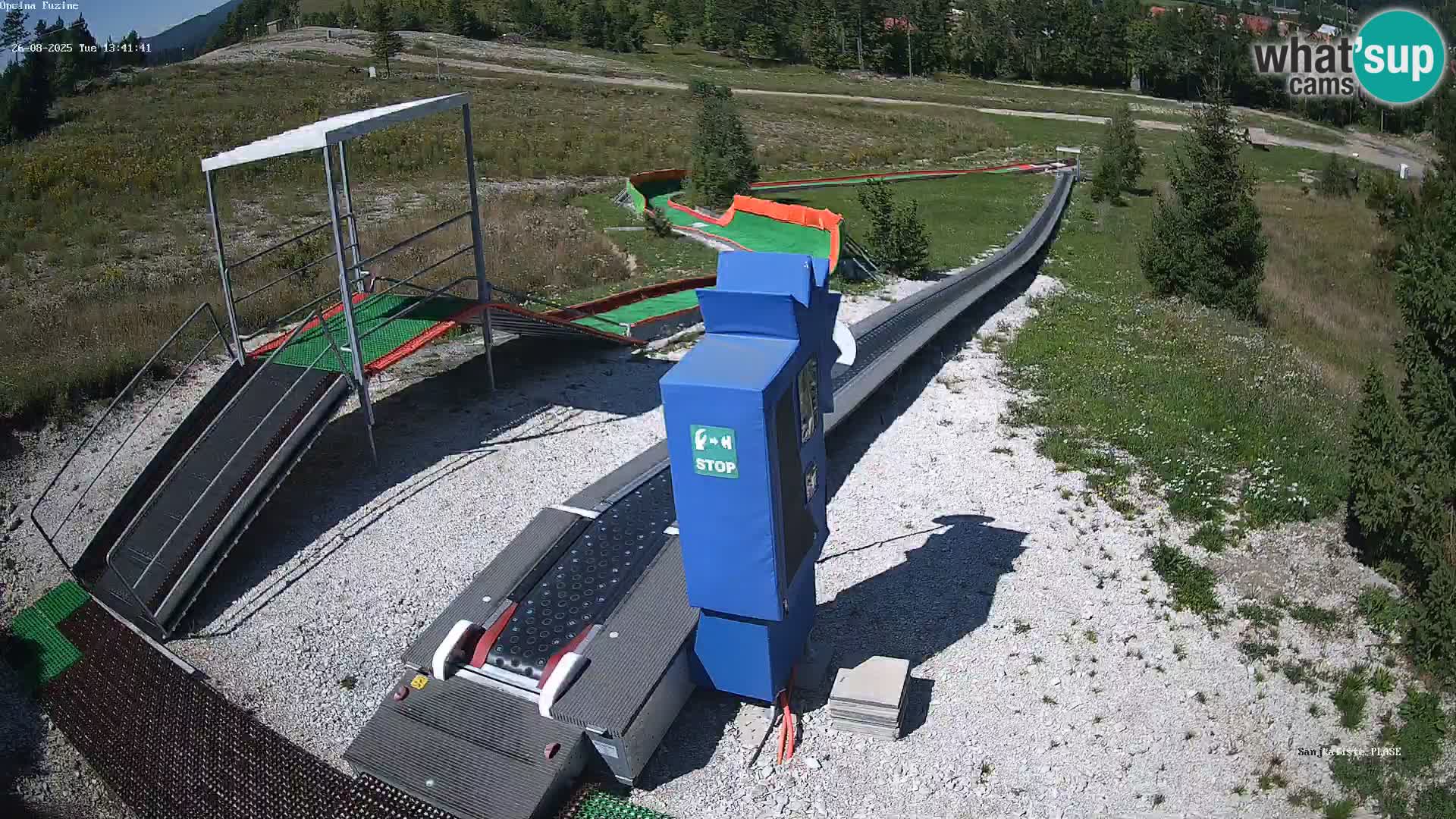 Live Webcam Rodelbahn Fužine – Kroatien