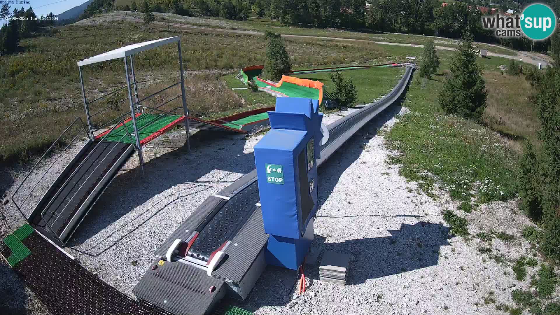 Live Webcam Rodelbahn Fužine – Kroatien