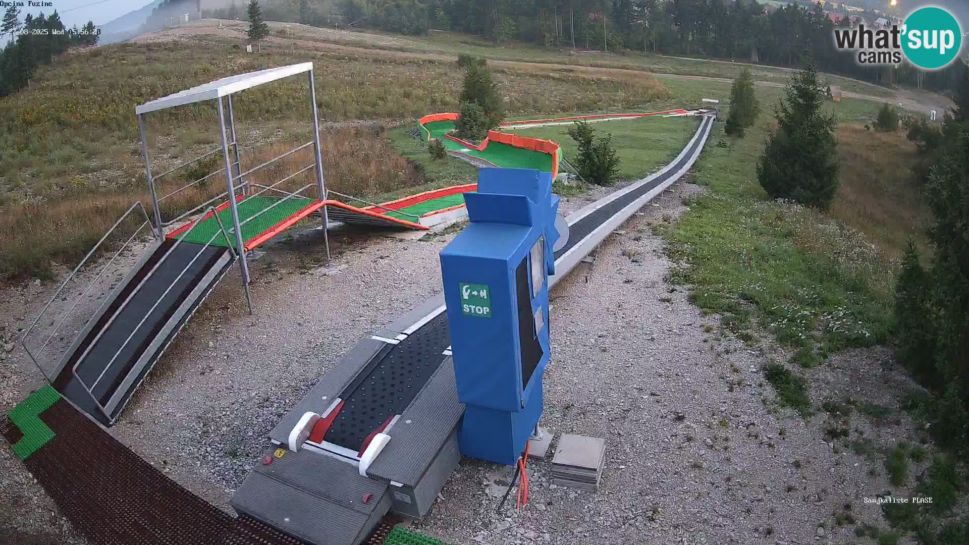 Live Webcam Rodelbahn Fužine – Kroatien
