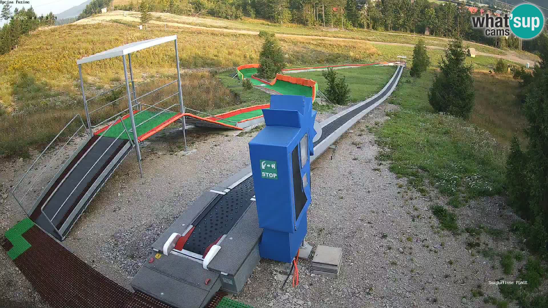 Live Webcam Rodelbahn Fužine – Kroatien