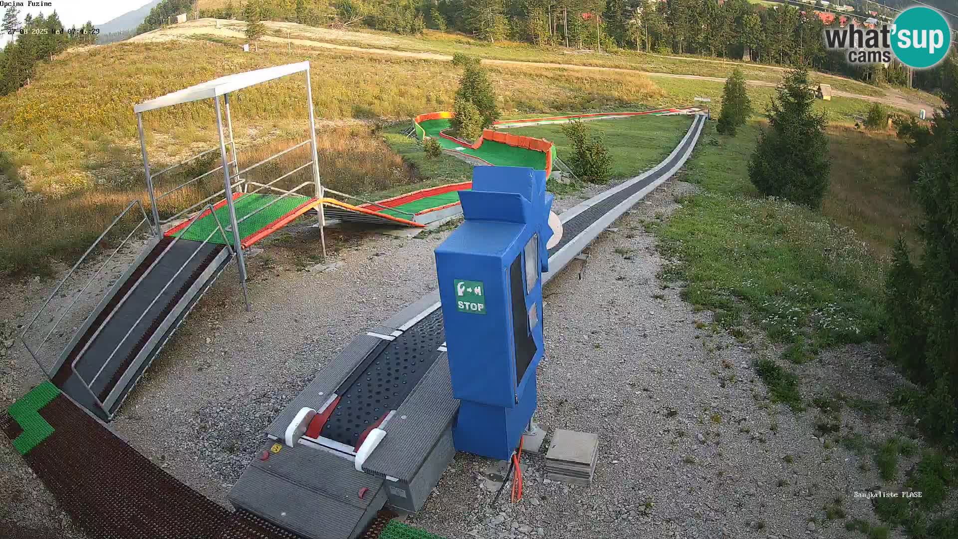 Live Webcam Rodelbahn Fužine – Kroatien