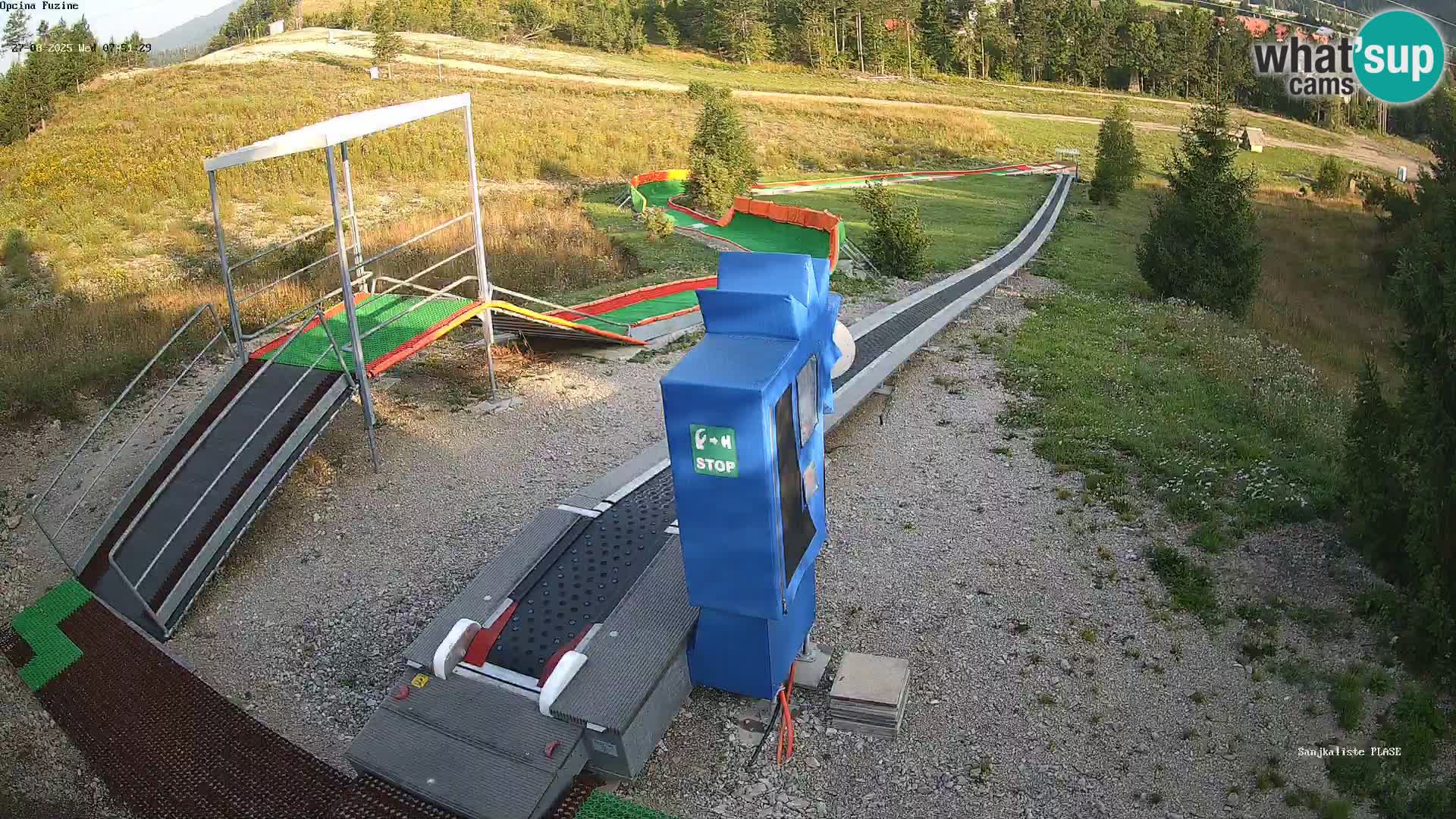 Live Webcam Rodelbahn Fužine – Kroatien