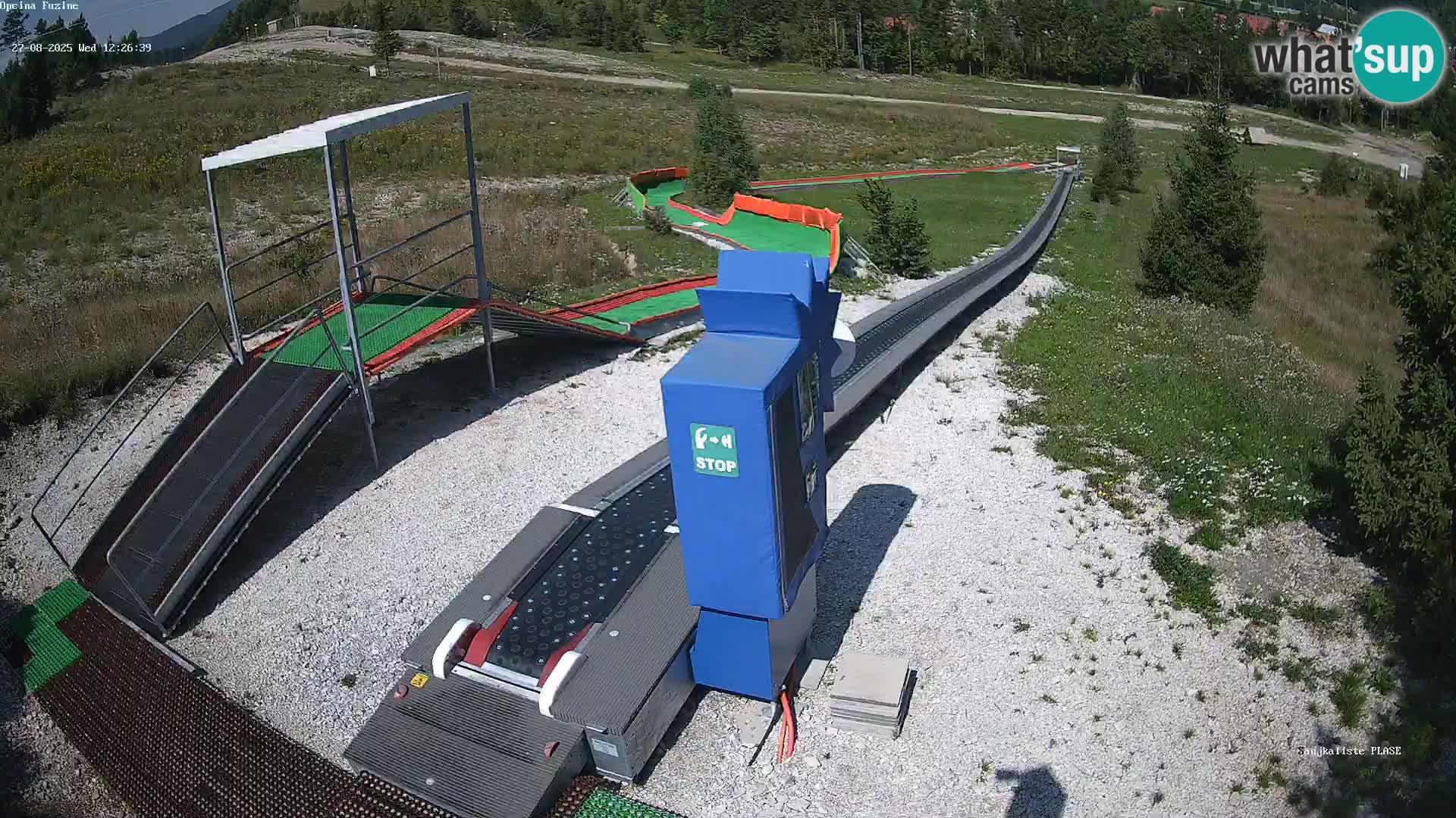Live Webcam Rodelbahn Fužine – Kroatien