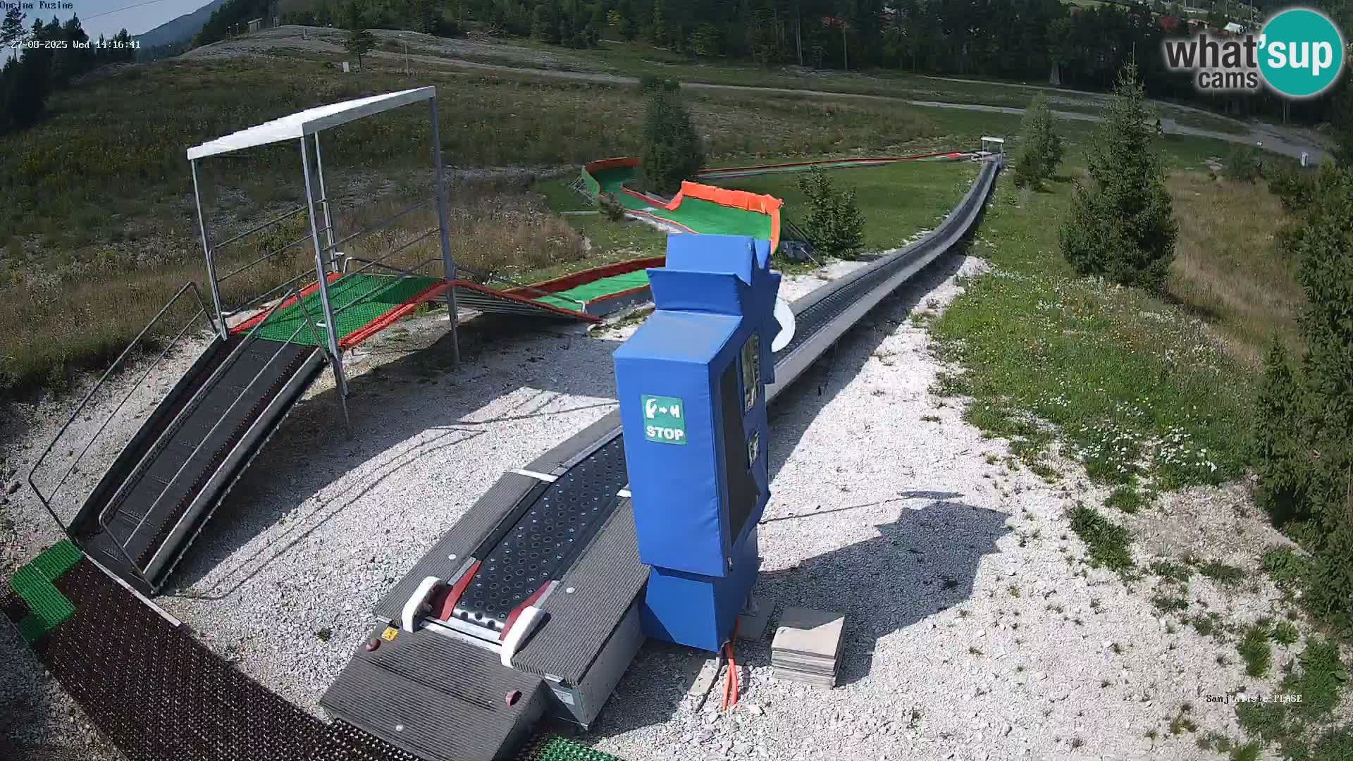 Live Webcam Rodelbahn Fužine – Kroatien